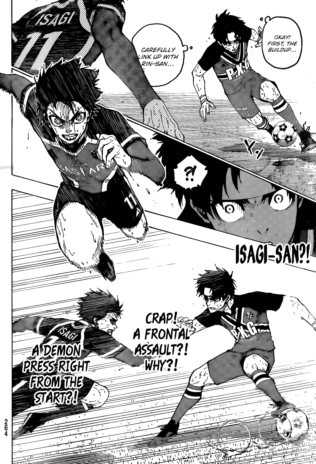 Blue Lock - Chapter 268: Pressure!!