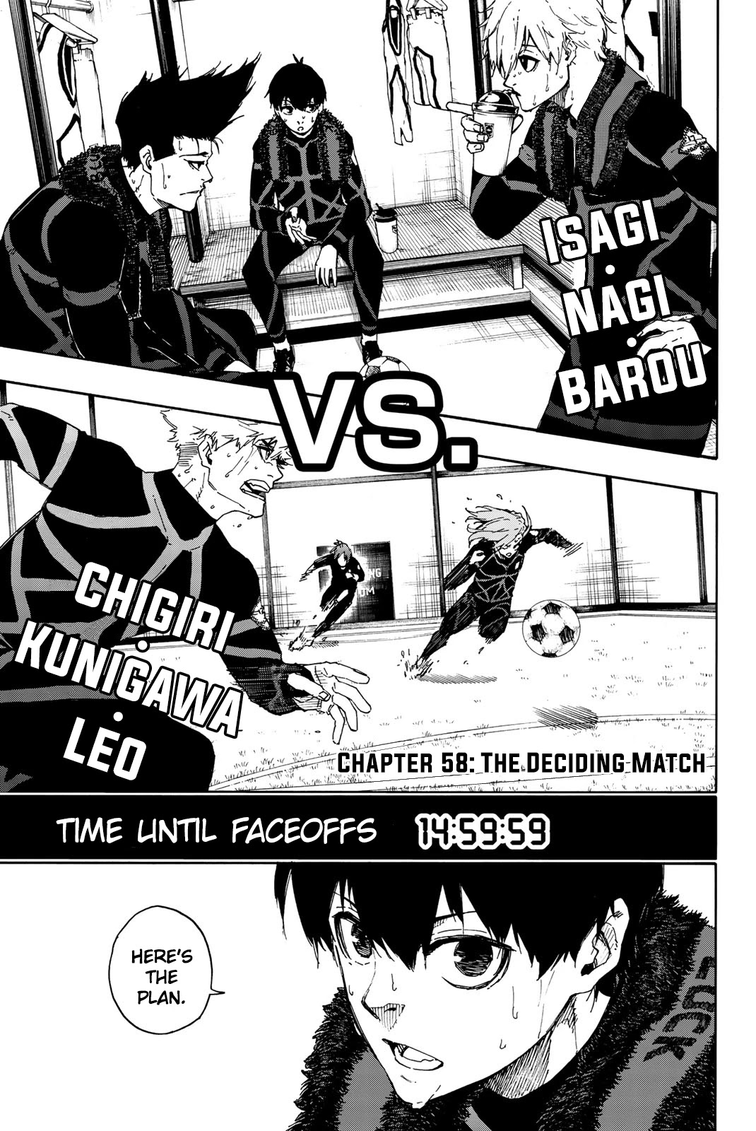 Blue Lock - Chapter 58: The Deciding Match