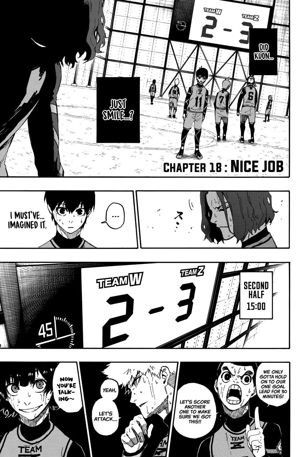 Blue Lock - Chapter 18: Nice Job