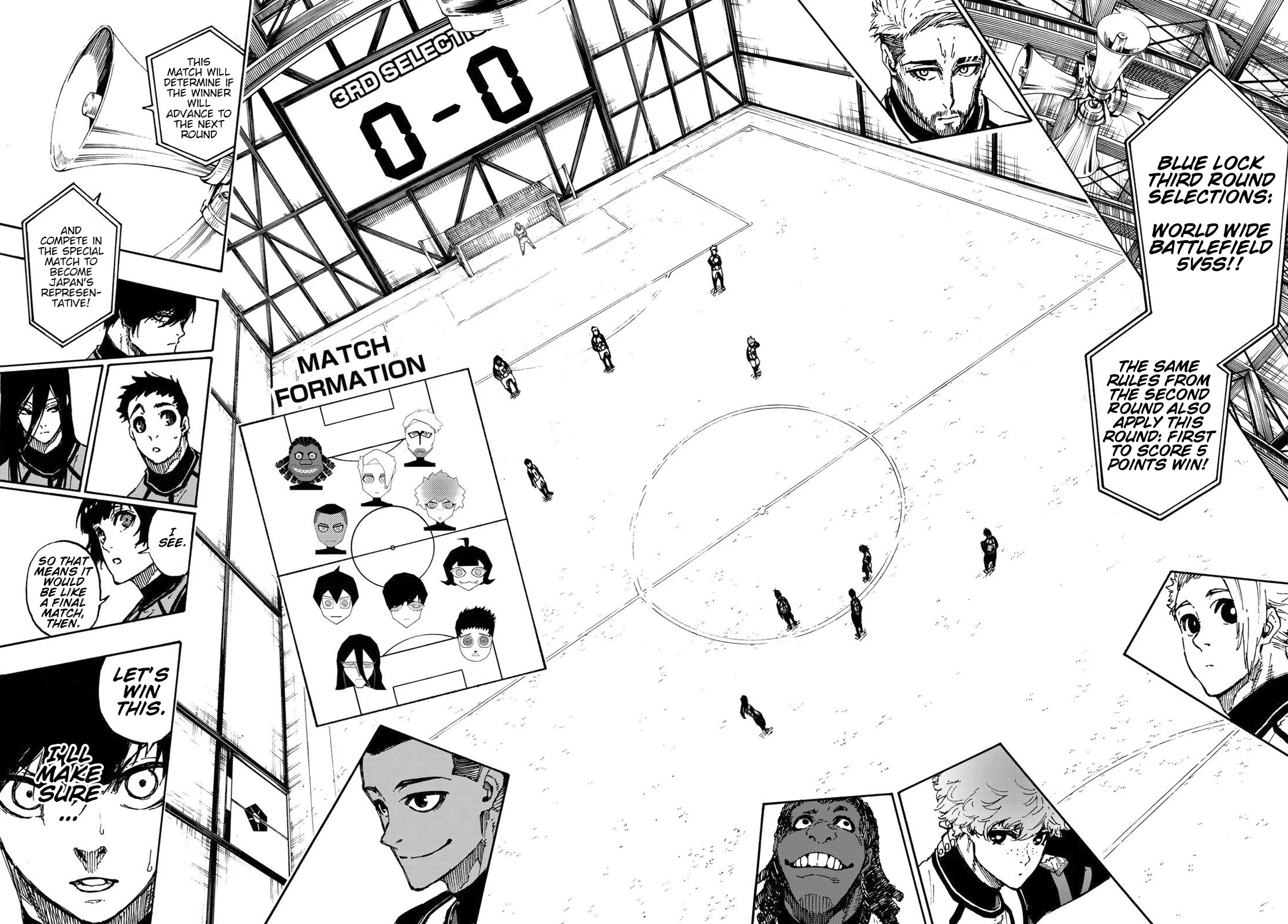 Blue Lock - Chapter 90: Third Round Selection