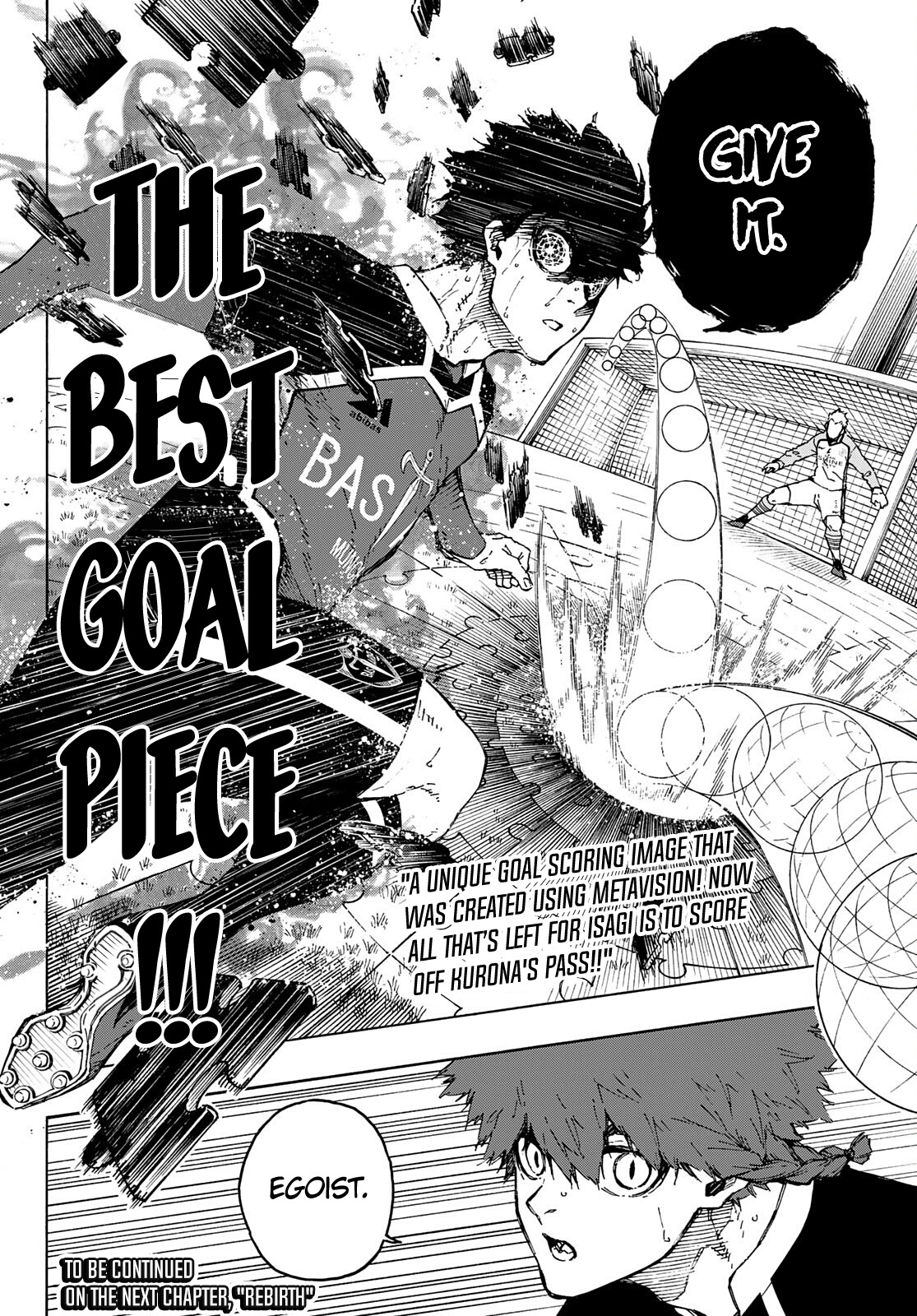 Blue Lock - Chapter 184: Best Goal Piece