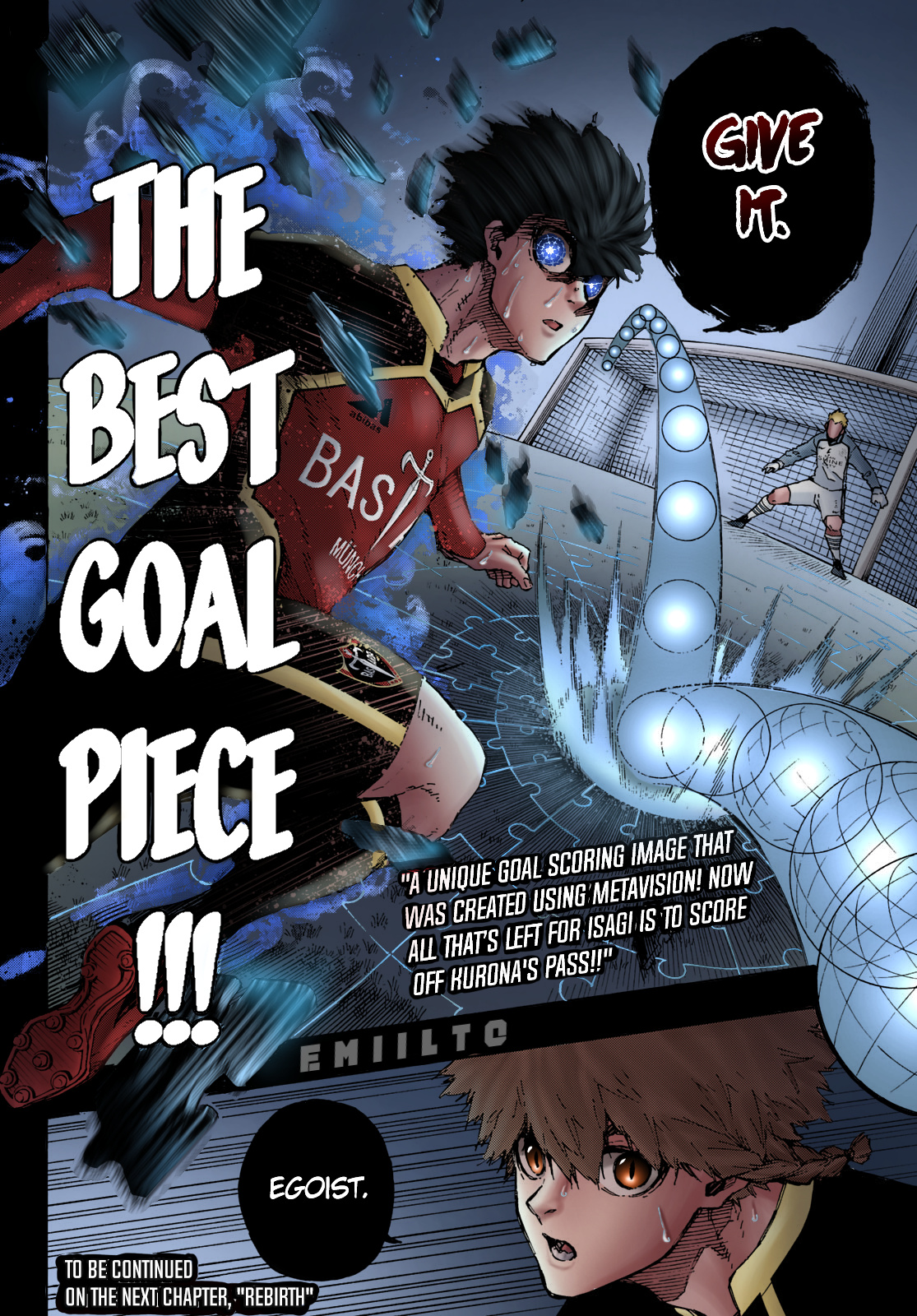 Blue Lock - Chapter 184: Best Goal Piece