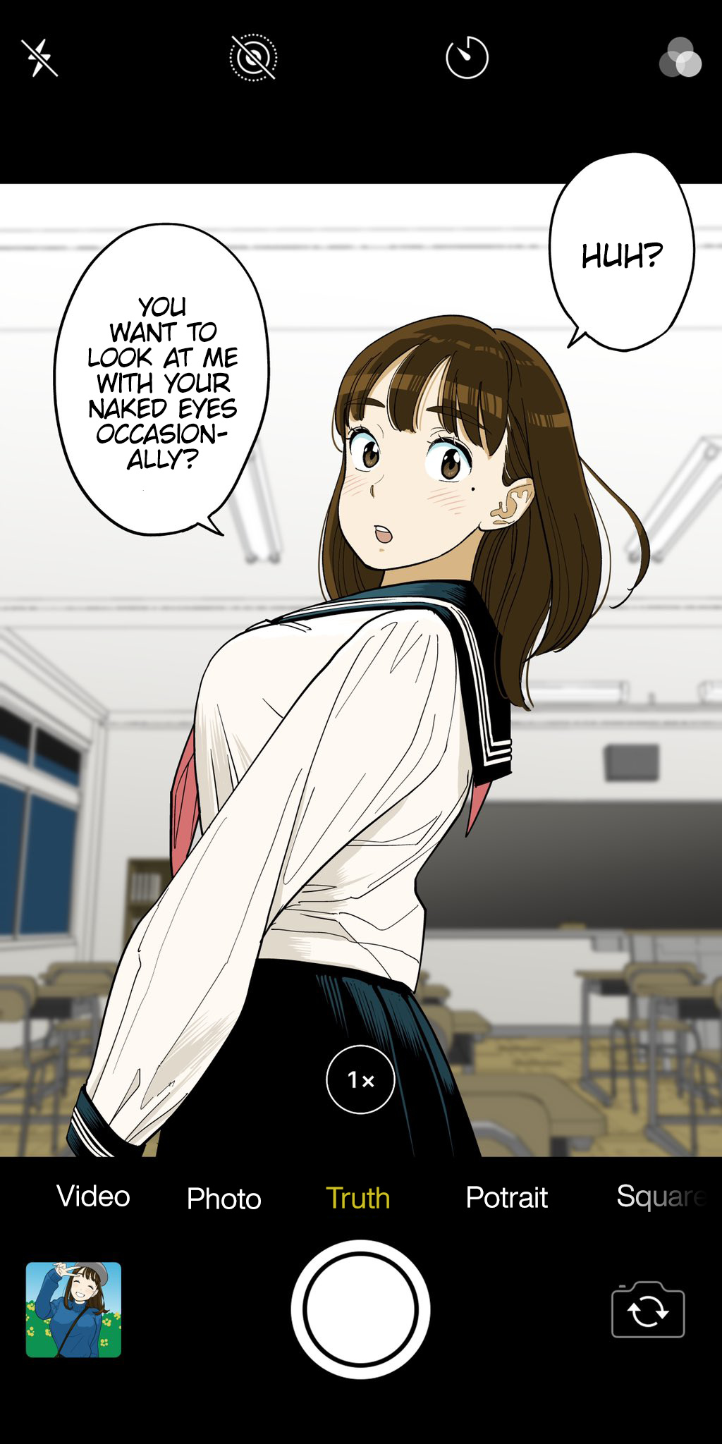 Smartphone Pov Comics - Chapter 6: Maho-Chan Seen Through The Smartphone