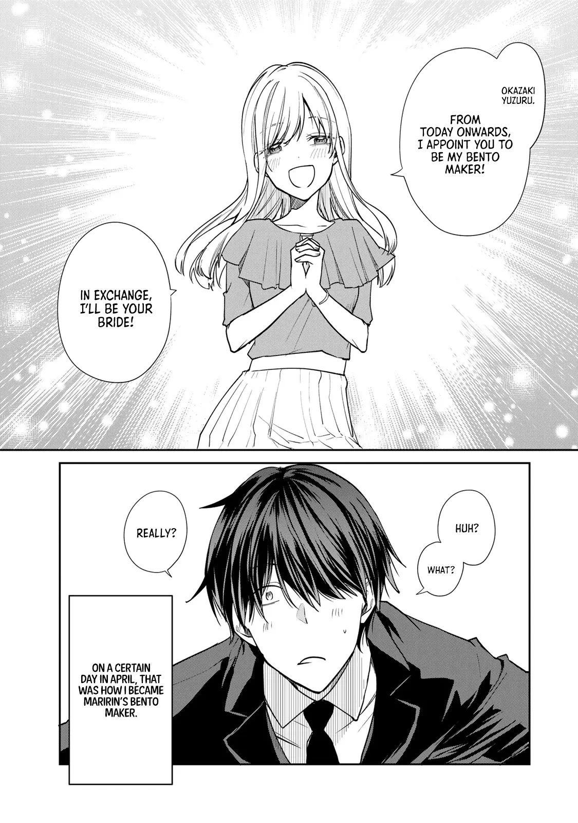 Kyou No Ohiru Wa Nan Desu Ka? - Vol.1 Chapter 1: Maririn's Bento Maker