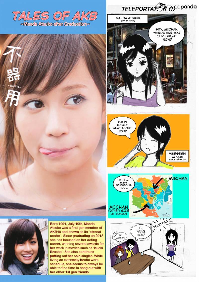 Akb49 - Renai Kinshi Jourei - Chapter 163 : Am I An Idol