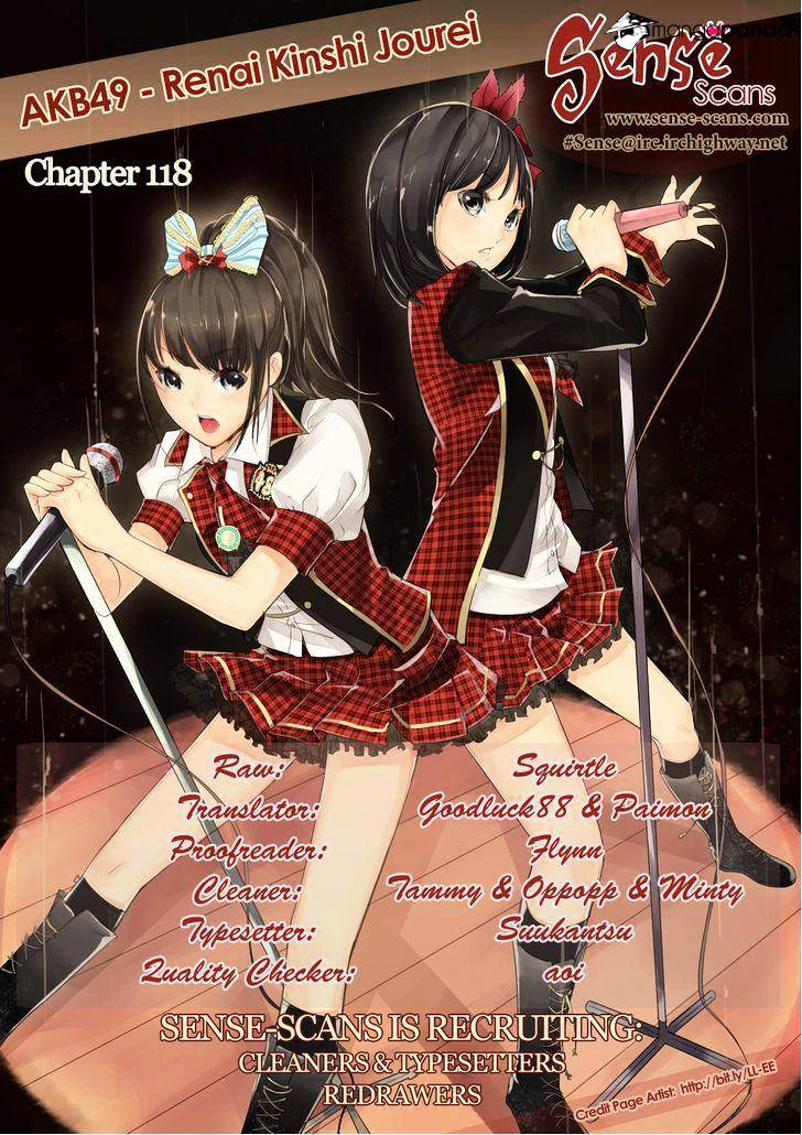 Akb49 - Renai Kinshi Jourei - Chapter 118 : Big Mouse