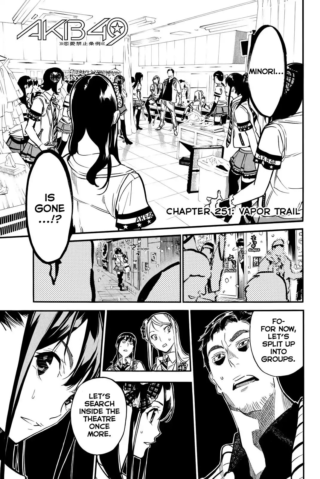 Akb49 - Renai Kinshi Jourei - Chapter 251: Vapor Trail