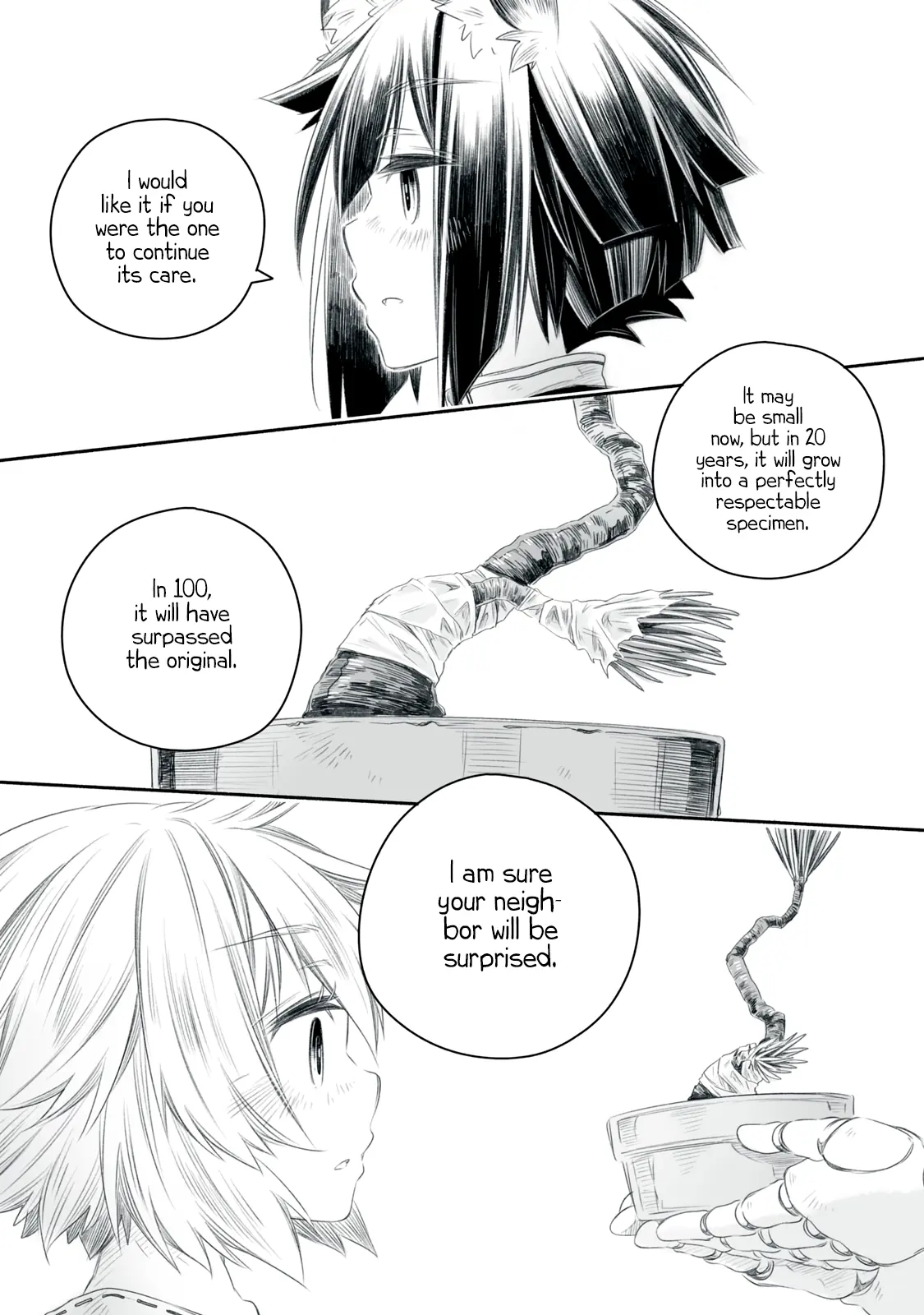 Bonhyakusensai ~ Jinrui No Jumyou Wa Takadaka 100-Nen Desu Ga Kikai No Watashi Wa 1000-Nen Ikirareru Node, Anata Ga Inaku Natte Mo Kono Basho De Hitori Ikiteikimasu Kara Goshinpainaku ~ - Chapter 1