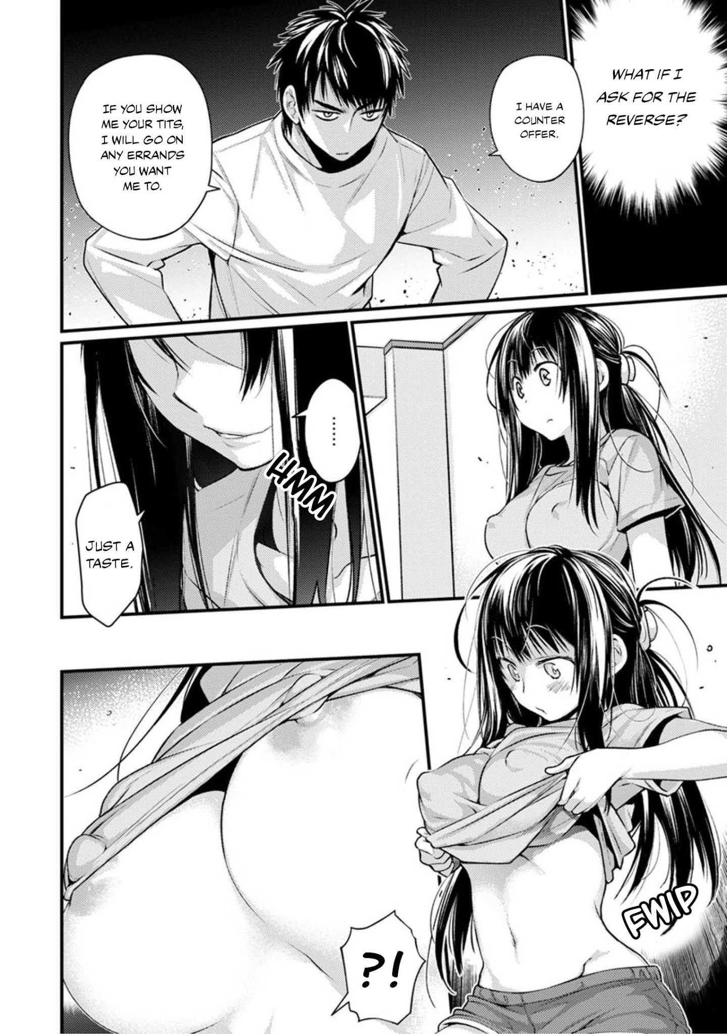 Show Me Your Boobies And Look Embarrassed! - Chapter 1: I Can't Oppose Onee-San