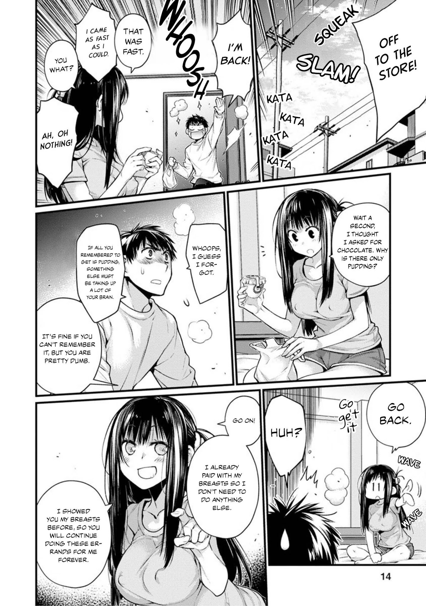 Show Me Your Boobies And Look Embarrassed! - Chapter 1: I Can't Oppose Onee-San