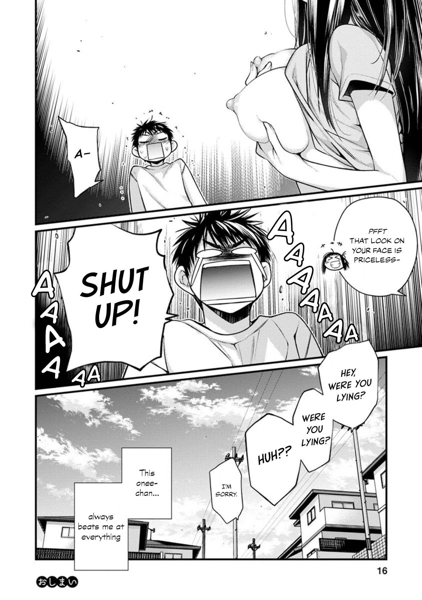 Show Me Your Boobies And Look Embarrassed! - Chapter 1: I Can't Oppose Onee-San