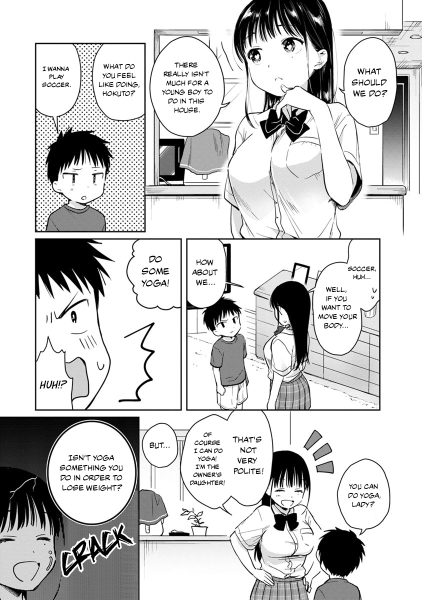 Show Me Your Boobies And Look Embarrassed! - Chapter 4: Yoga With Onee-San