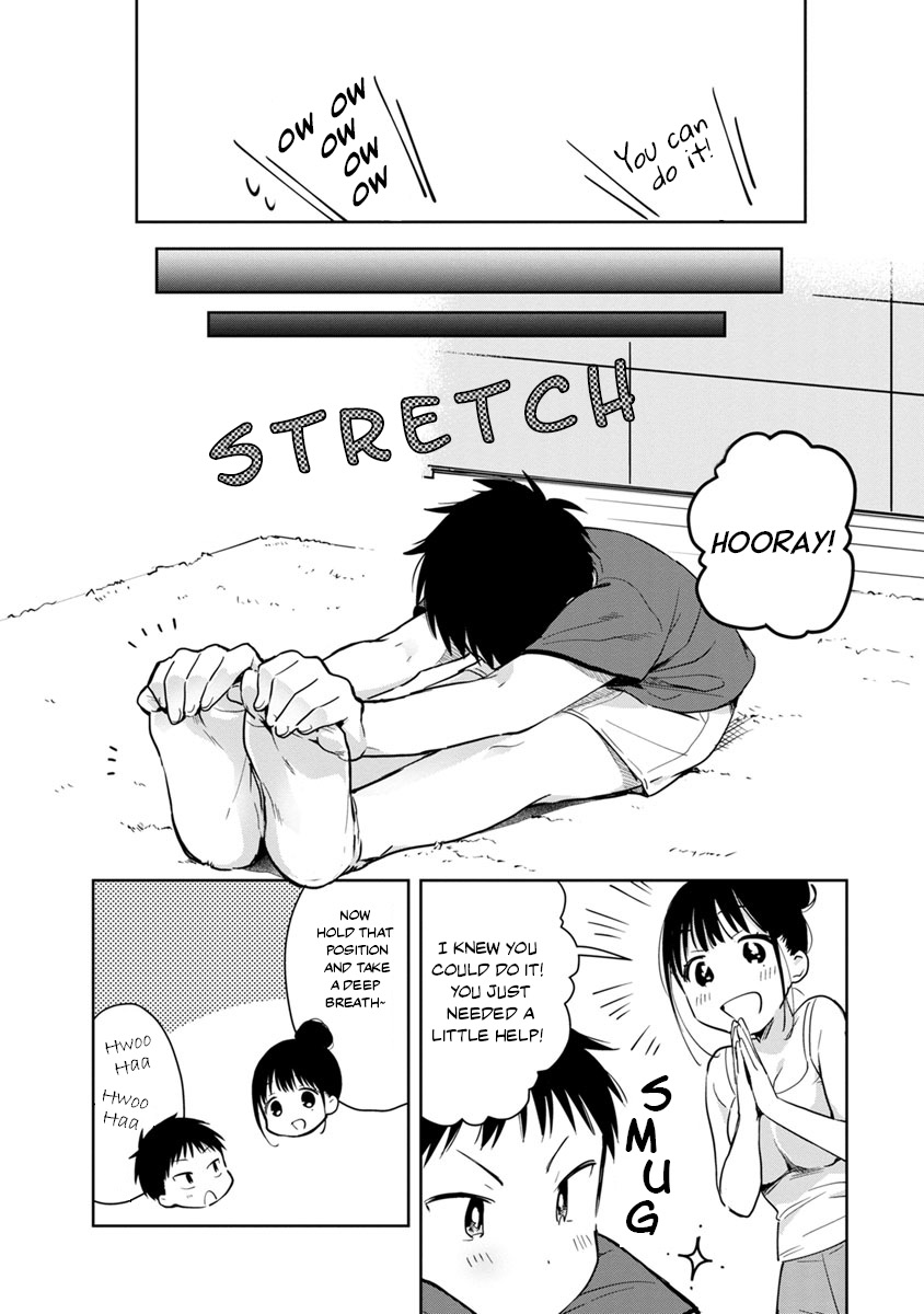 Show Me Your Boobies And Look Embarrassed! - Chapter 4: Yoga With Onee-San