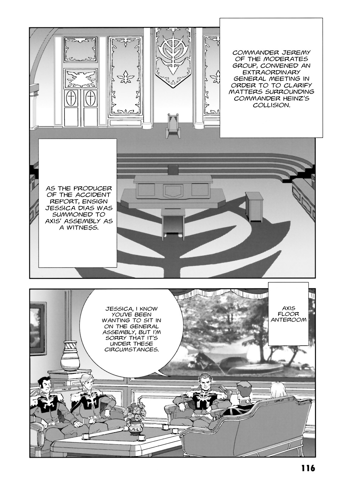 Kidou Senshi Gundam: C.d.a. Wakaki Suisei No Shouzou - Vol.12 Chapter 58 : File Fifty Eight - Accusation