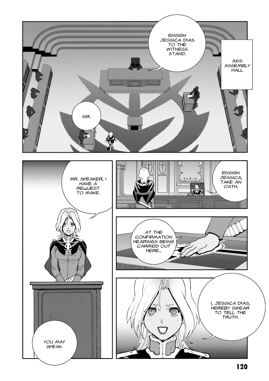 Kidou Senshi Gundam: C.d.a. Wakaki Suisei No Shouzou - Vol.12 Chapter 58 : File Fifty Eight - Accusation