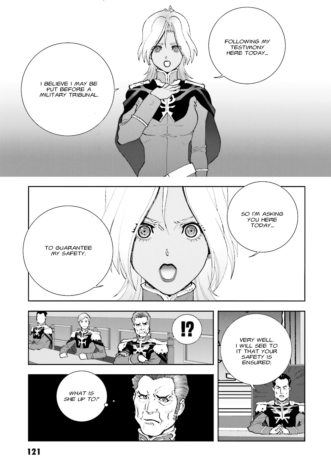 Kidou Senshi Gundam: C.d.a. Wakaki Suisei No Shouzou - Vol.12 Chapter 58 : File Fifty Eight - Accusation