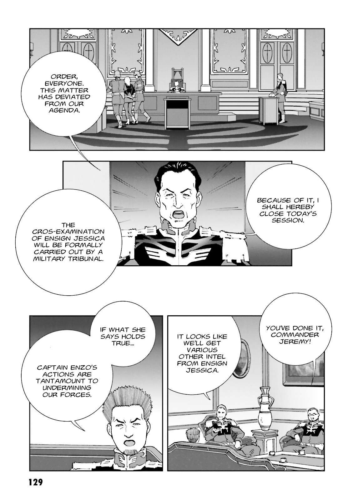 Kidou Senshi Gundam: C.d.a. Wakaki Suisei No Shouzou - Vol.12 Chapter 58 : File Fifty Eight - Accusation