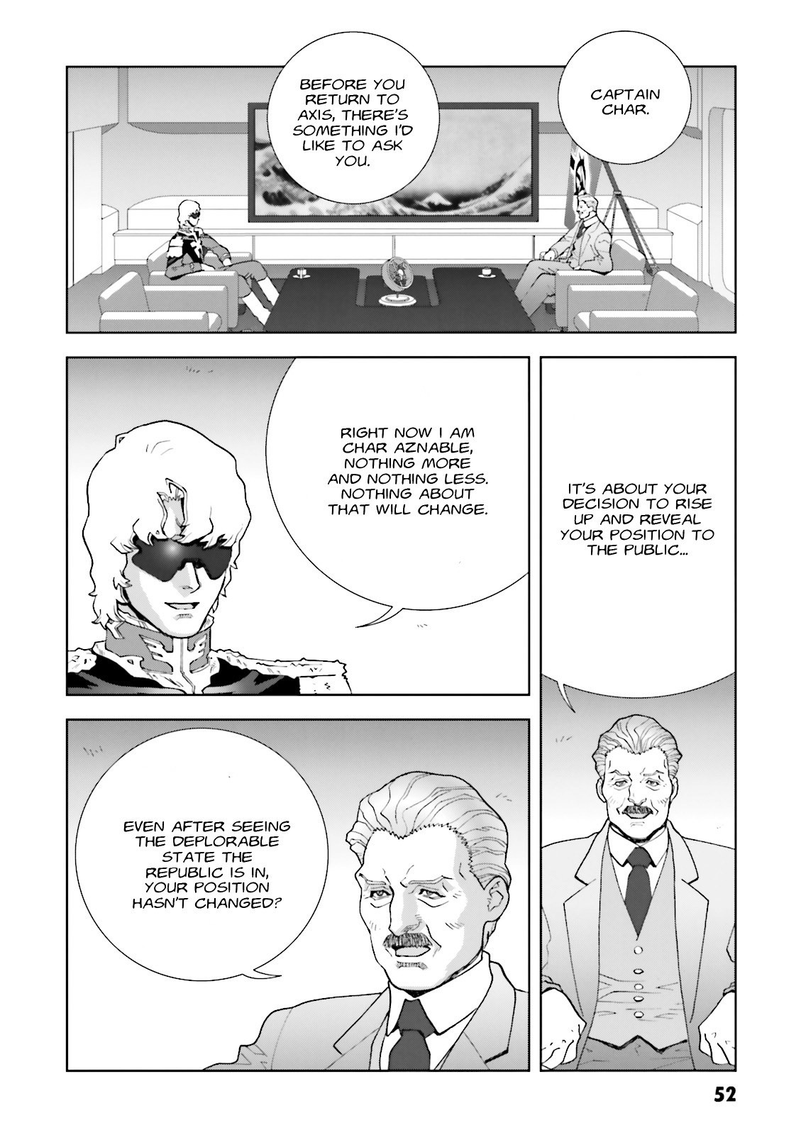 Kidou Senshi Gundam: C.d.a. Wakaki Suisei No Shouzou - Vol.12 Chapter 56 : File Fifty Six - Zebra Zone