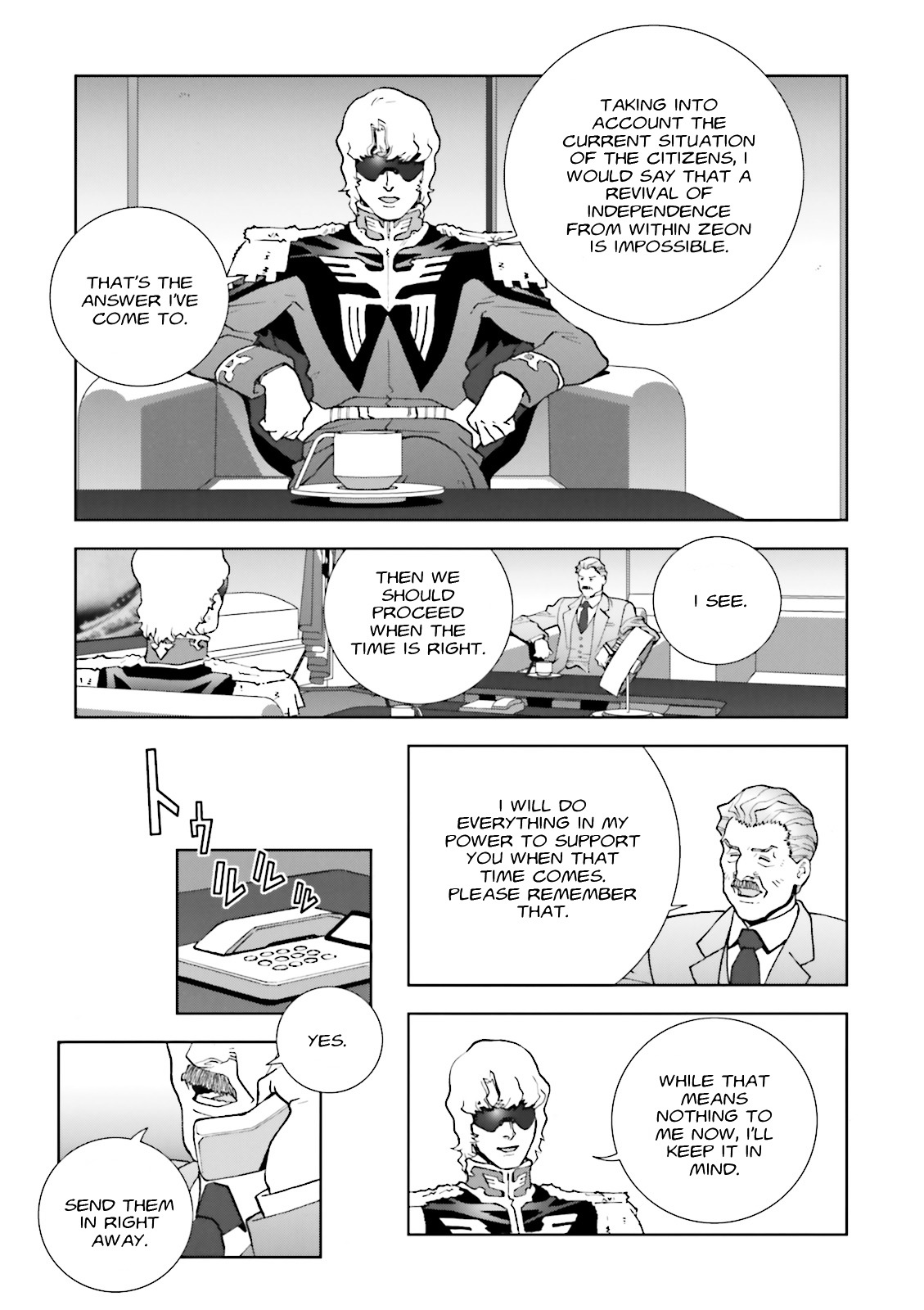 Kidou Senshi Gundam: C.d.a. Wakaki Suisei No Shouzou - Vol.12 Chapter 56 : File Fifty Six - Zebra Zone