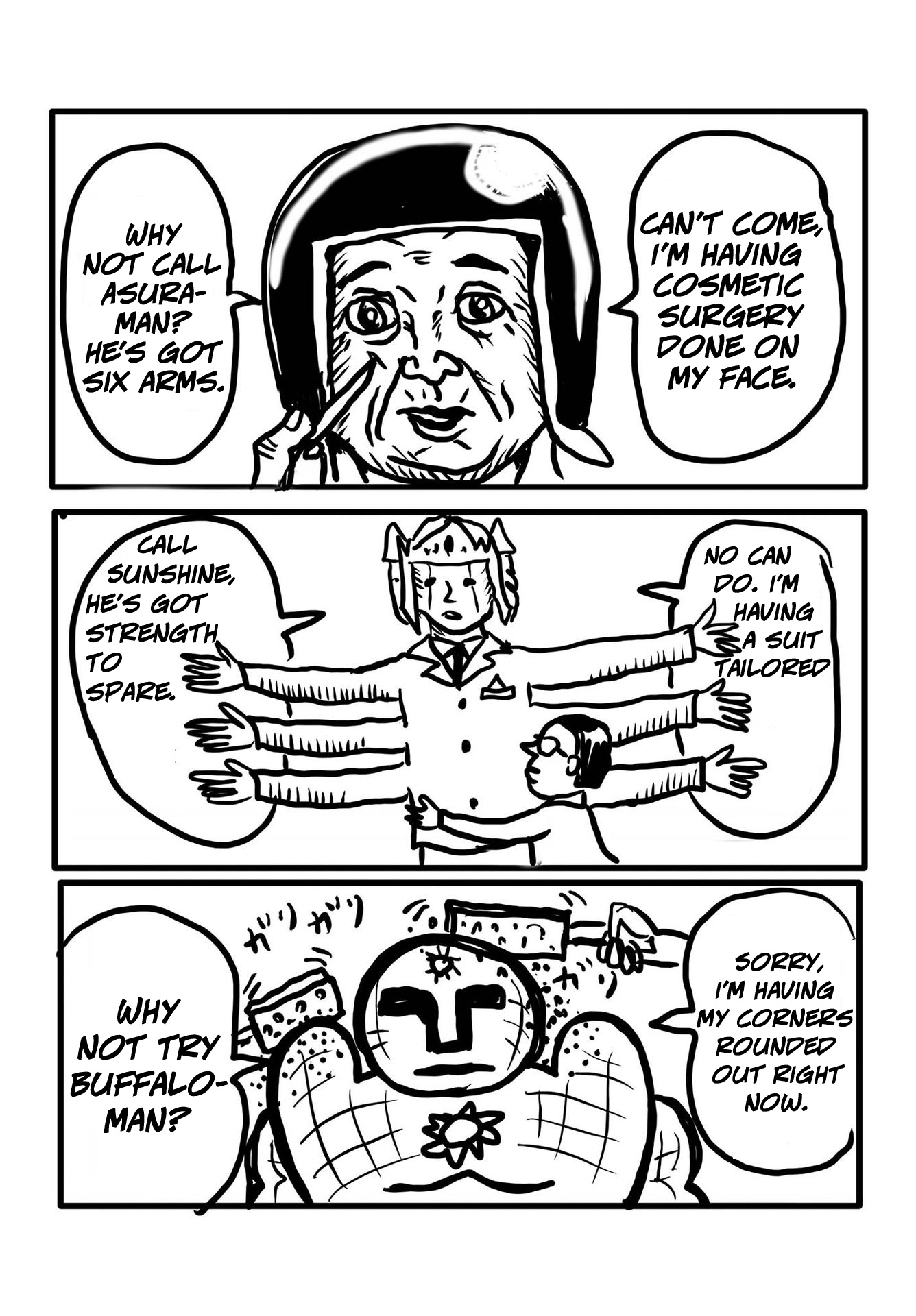 Kinnikuman Jump - Vol.4 Chapter 3: One Shot: Kinnikuman Diy