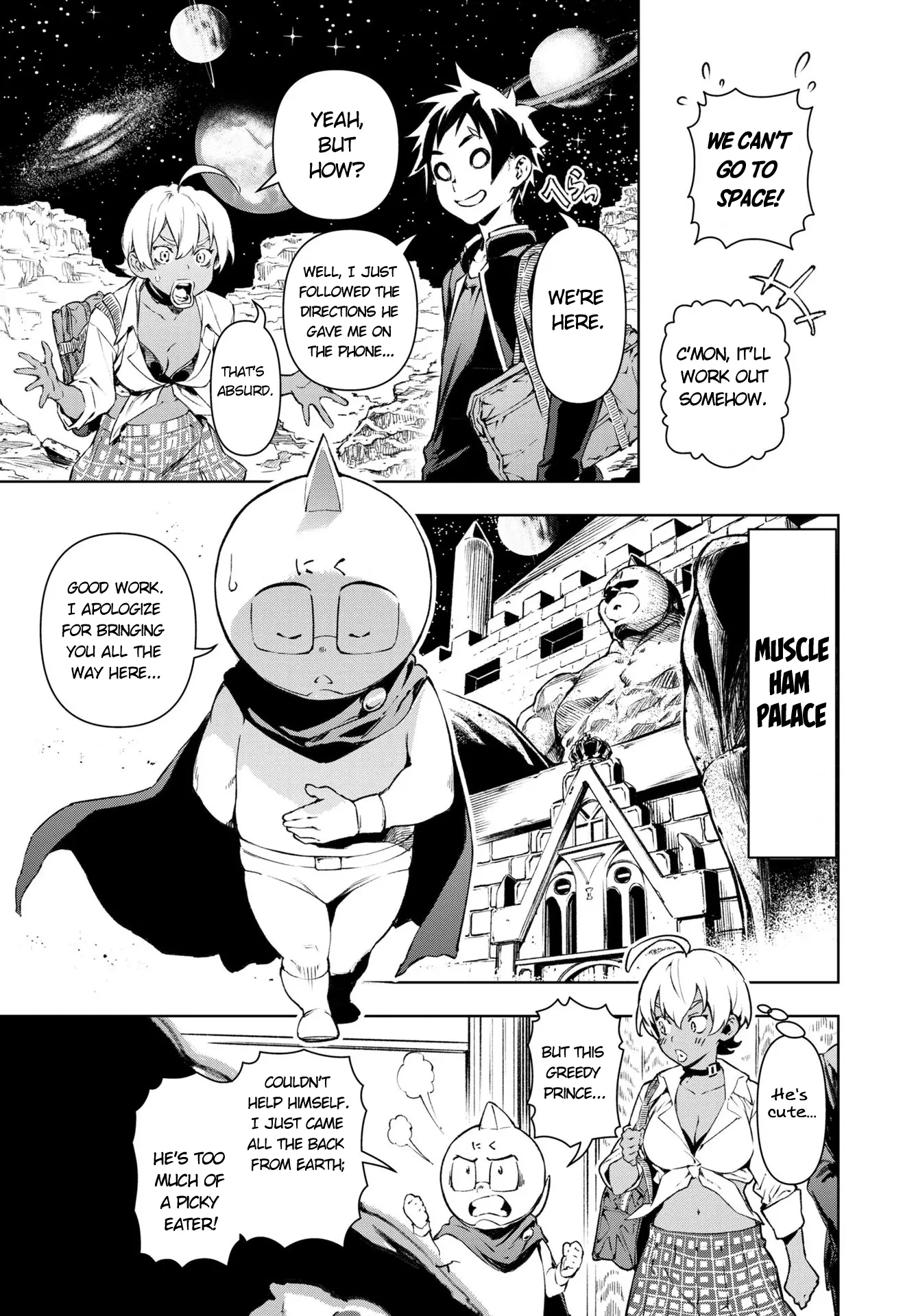 Kinnikuman Jump - Vol.5 Chapter 1: Oneshot: Shokugeki No Soma X Kinnikuman!