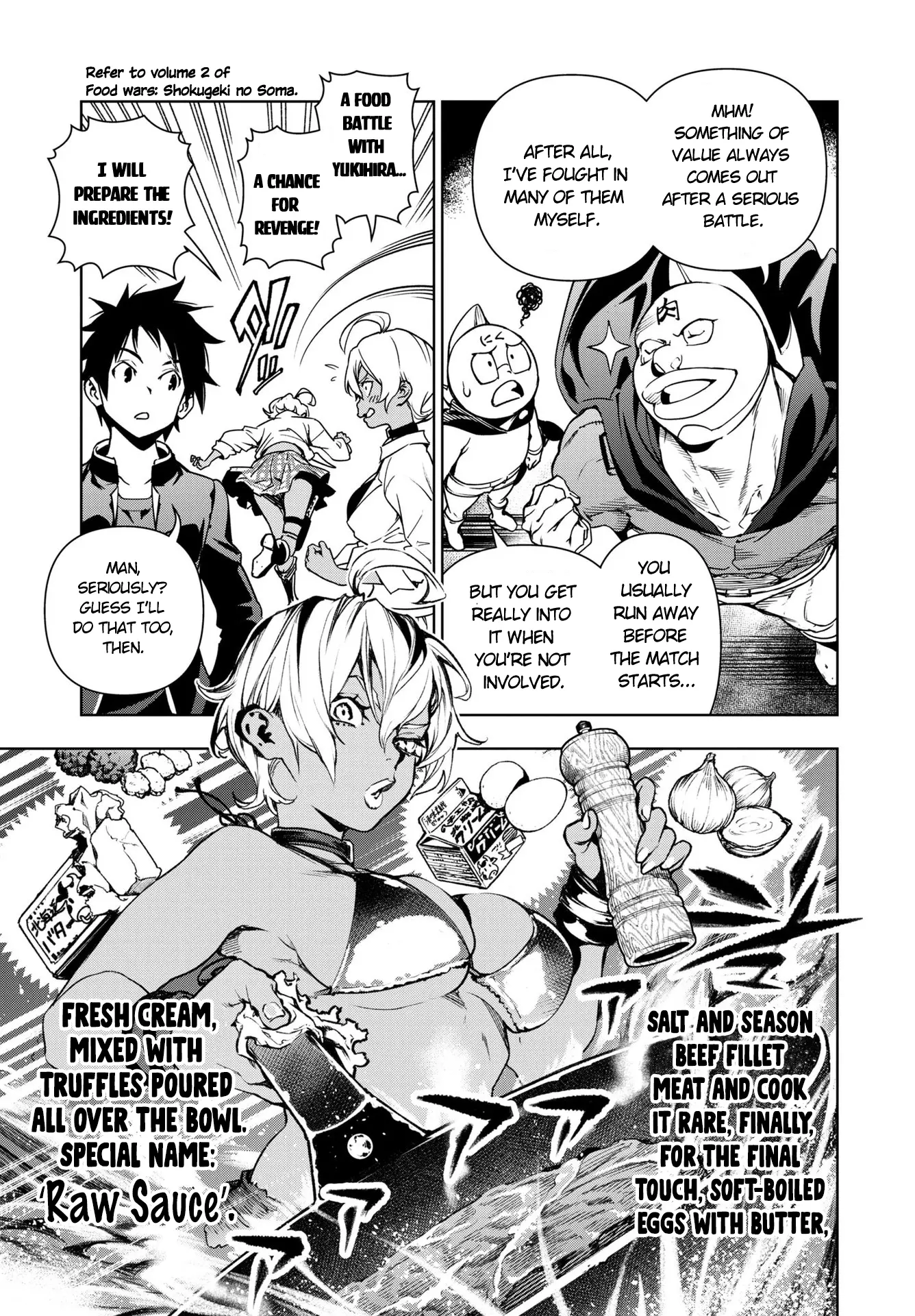 Kinnikuman Jump - Vol.5 Chapter 1: Oneshot: Shokugeki No Soma X Kinnikuman!