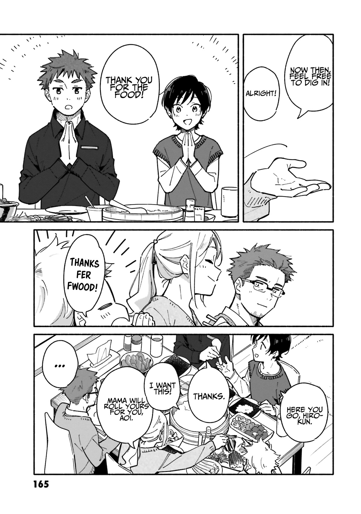 Aikagi-Kun To Shiawase Gohan - Chapter 21: Hand-Rolled Sushi With Everyone