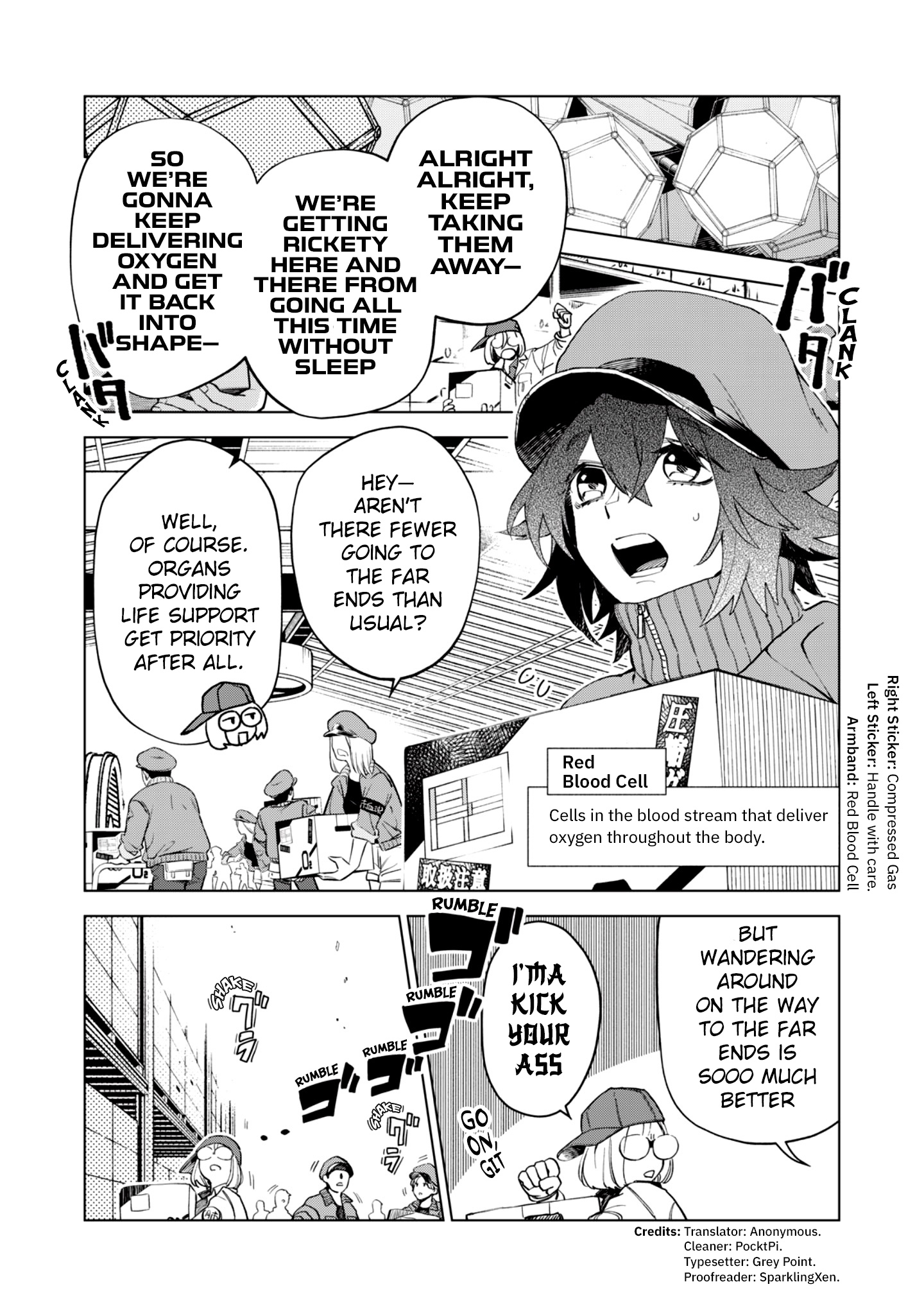 Hataraku Saibou Illegal - Vol.1 Chapter 2: Those Who Have World (Body) Influence