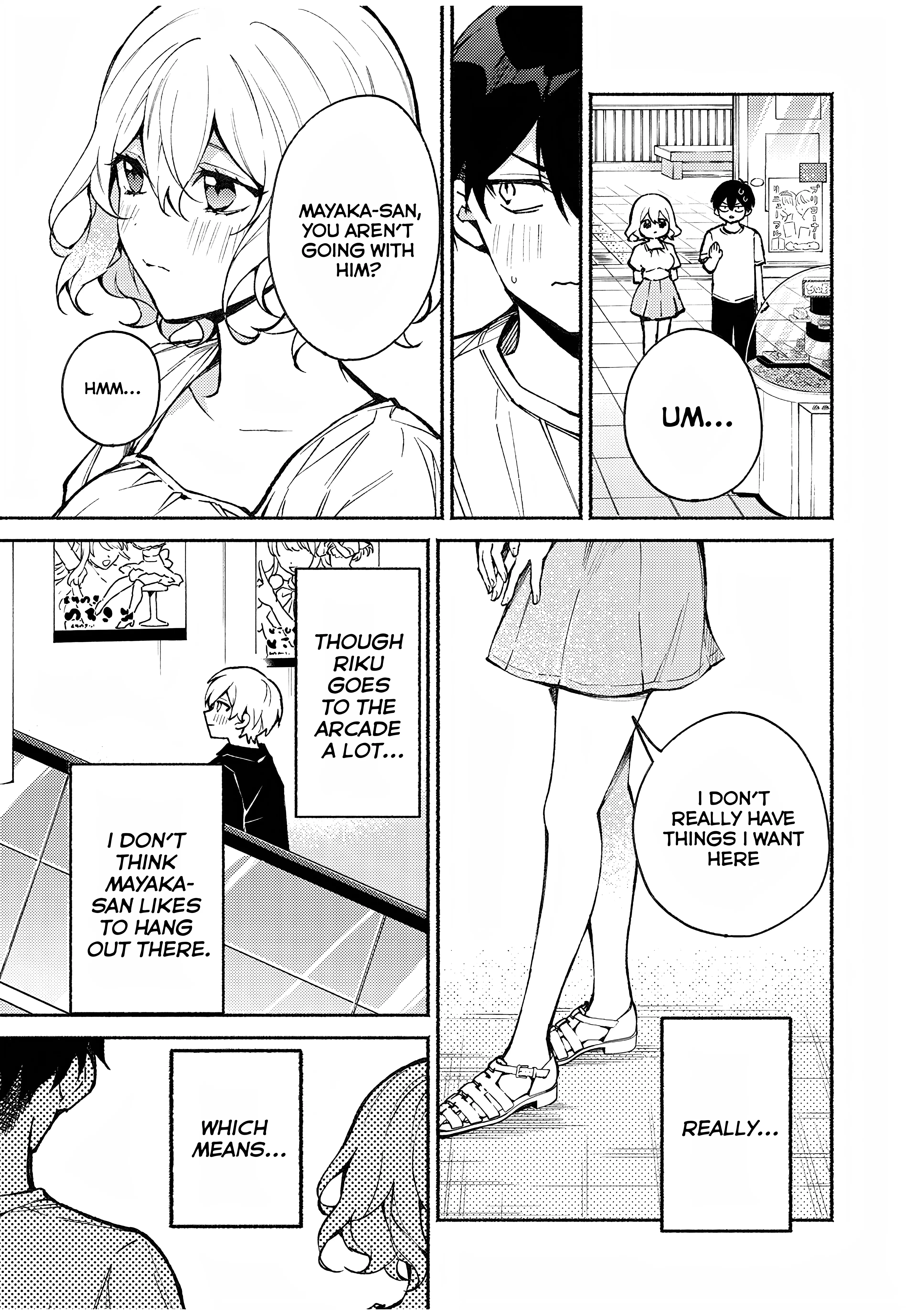 Mayaka-Neesan Wa Uso Ga Tsukenai - Chapter 3: Boyfriend Or Younger Brother?