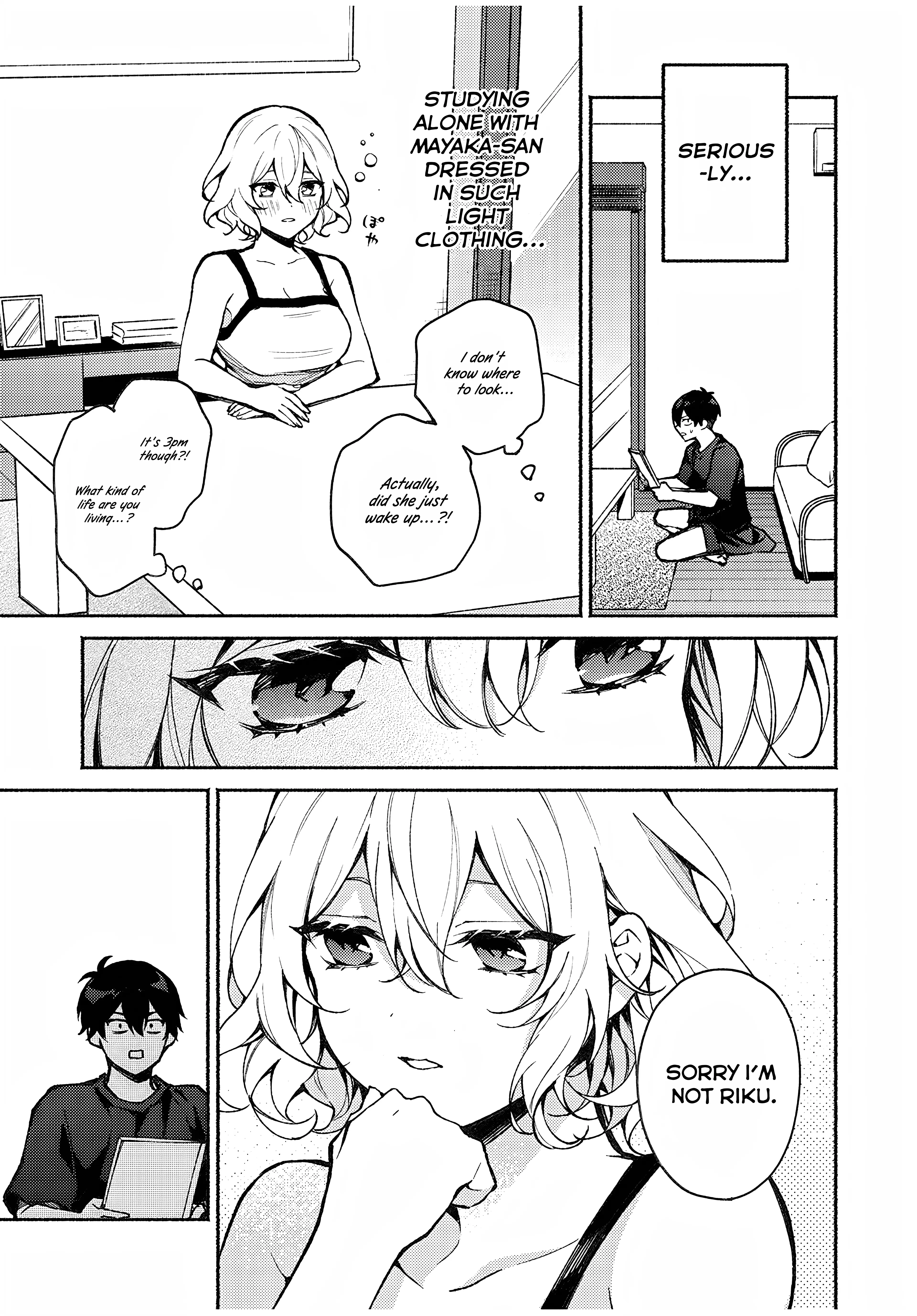 Mayaka-Neesan Wa Uso Ga Tsukenai - Chapter 5: Just The 2 Of Us Studying Alone.