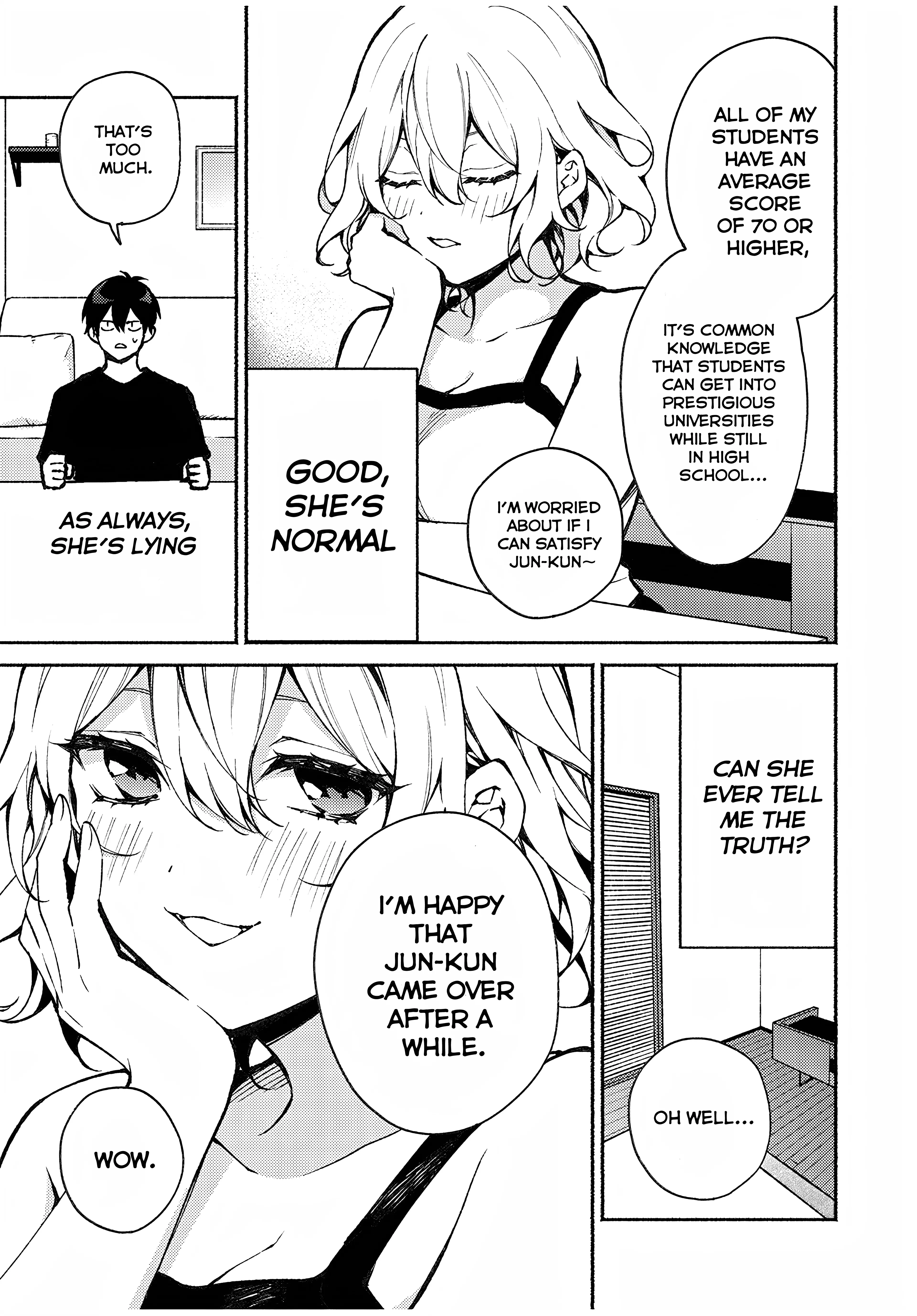 Mayaka-Neesan Wa Uso Ga Tsukenai - Chapter 5: Just The 2 Of Us Studying Alone.