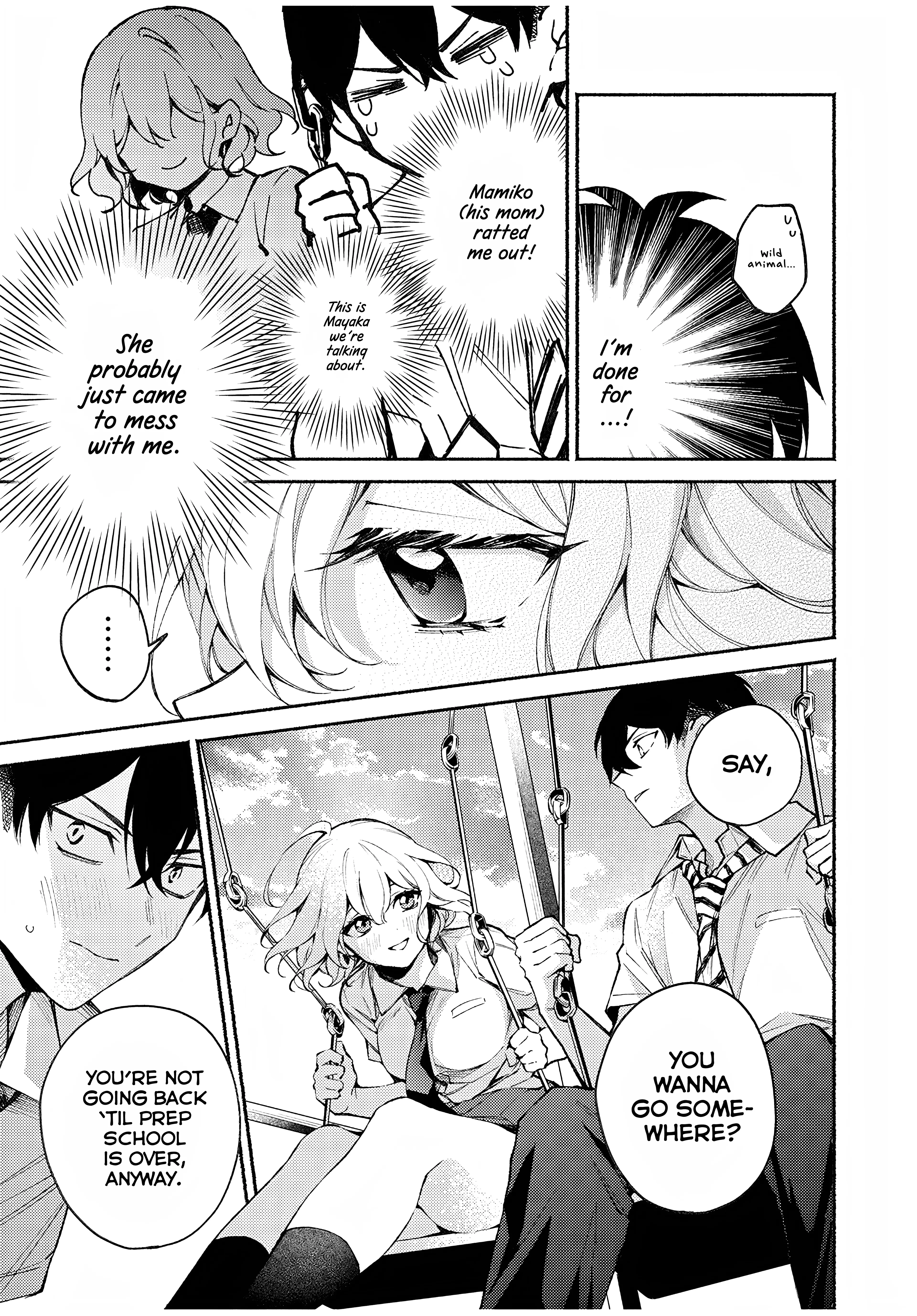 Mayaka-Neesan Wa Uso Ga Tsukenai - Chapter 2: I Can See Her....p-Panties...