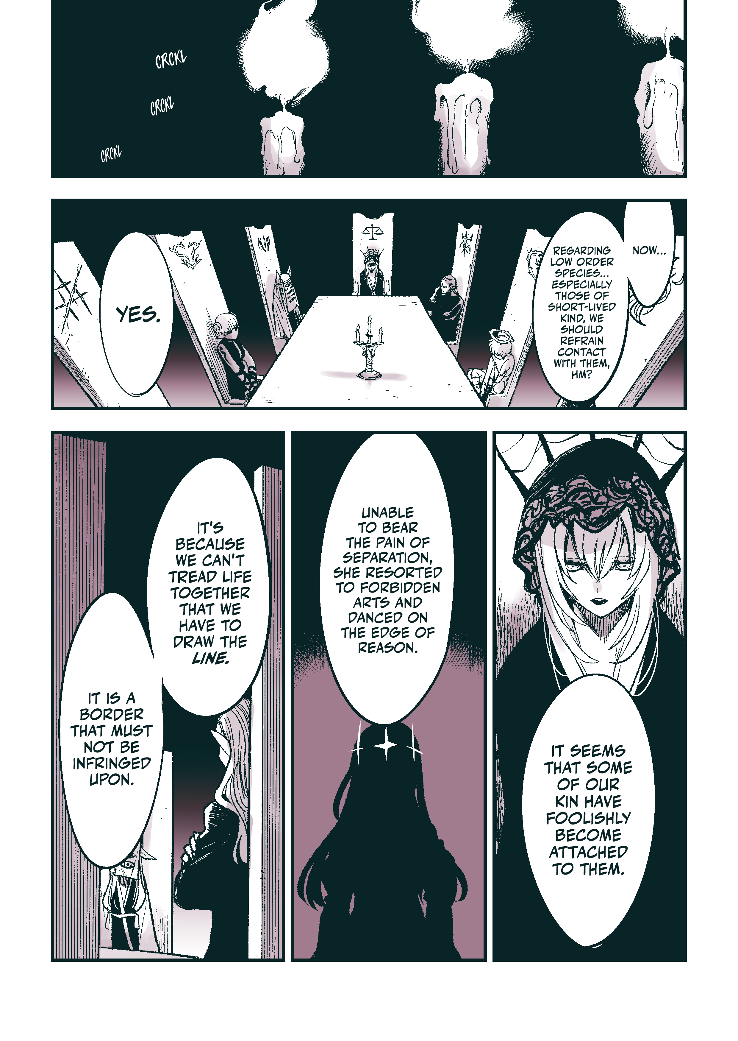 Soku Ochi 2 Page Kara Hajimaru Kouishuzoku Monogatari - Chapter 15: High Order Species Meeting