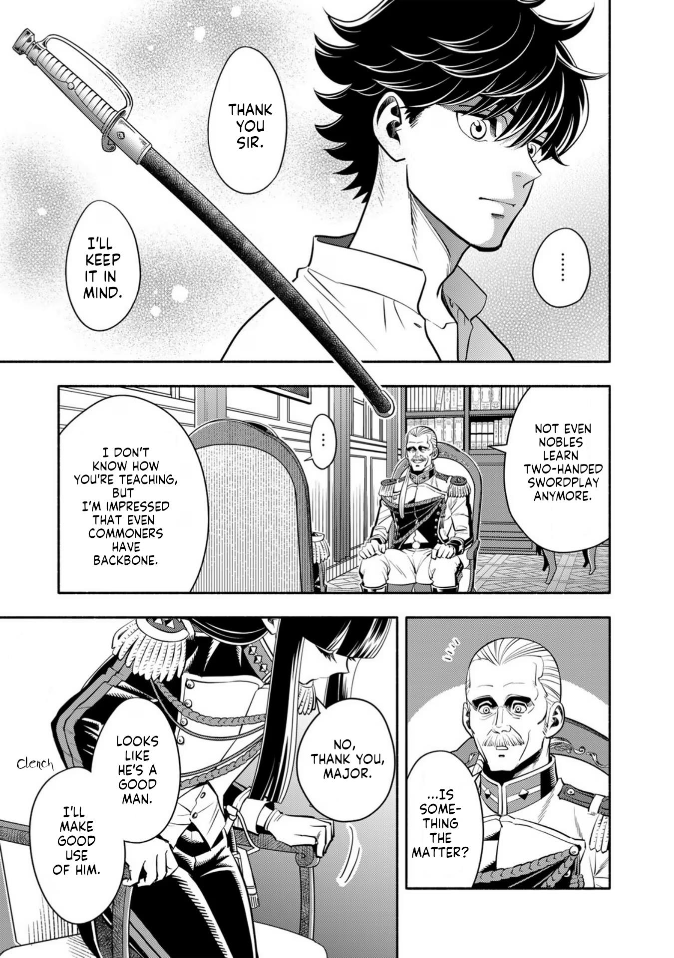 Musket Girls! ~Tensei Sanbou To Senretsu Otome-Tachi~ - Vol.1 Chapter 4: The Grim Reaper Staff Officer & Colonel's Plan