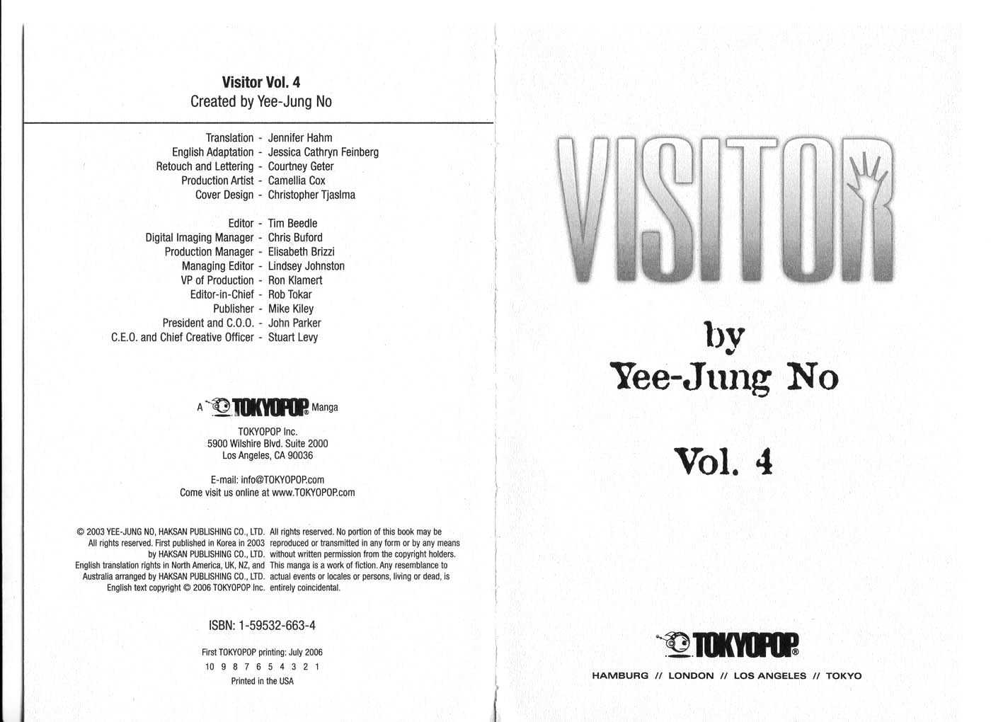 Visitor - Vol.4 Chapter 4 : Secrets And Lies