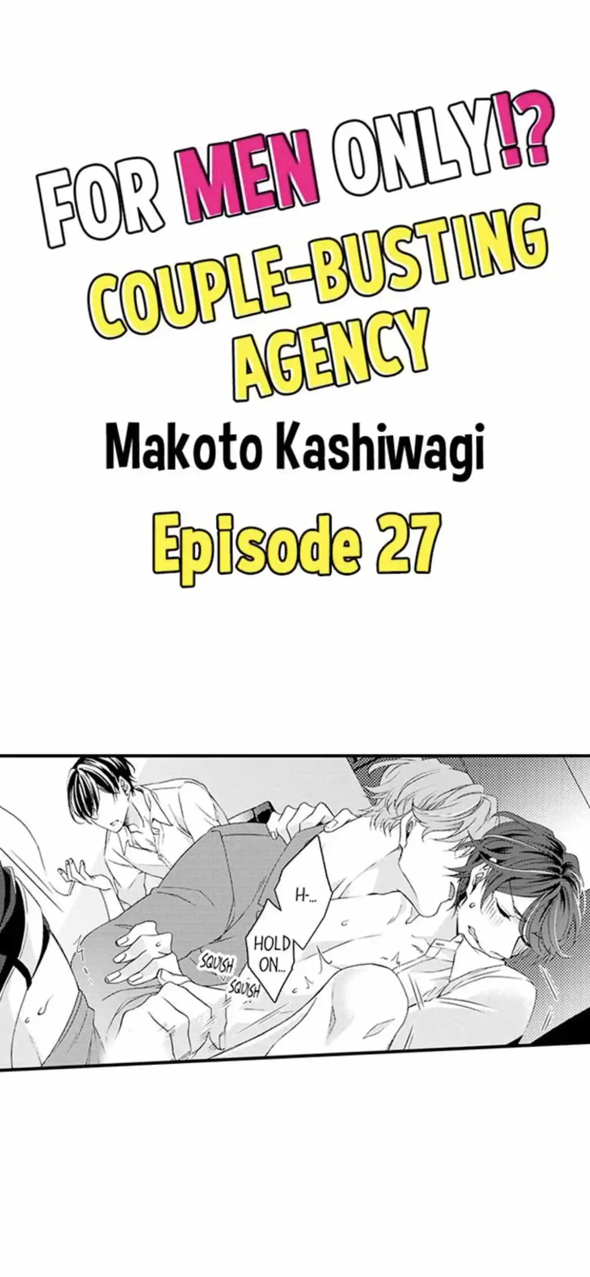 For Men Only!? A Couple-Busting Agency - Chapter 27