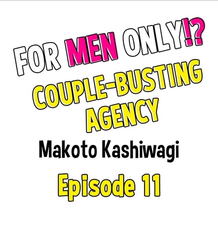 For Men Only!? A Couple-Busting Agency - Chapter 11