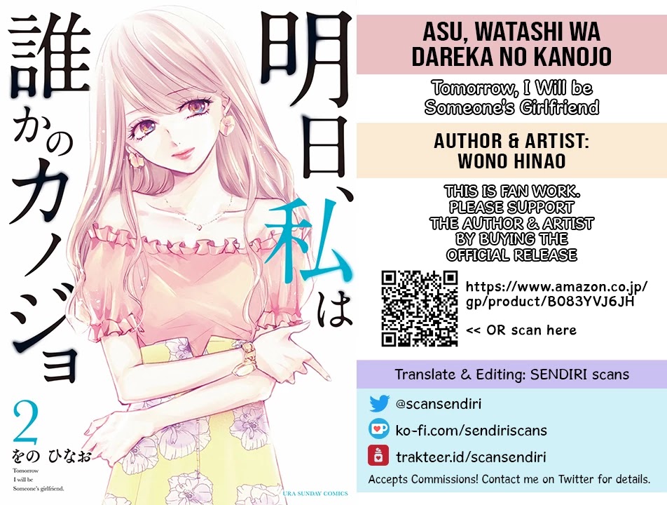 Asu, Watashi Wa Dareka No Kanojo - Chapter 8