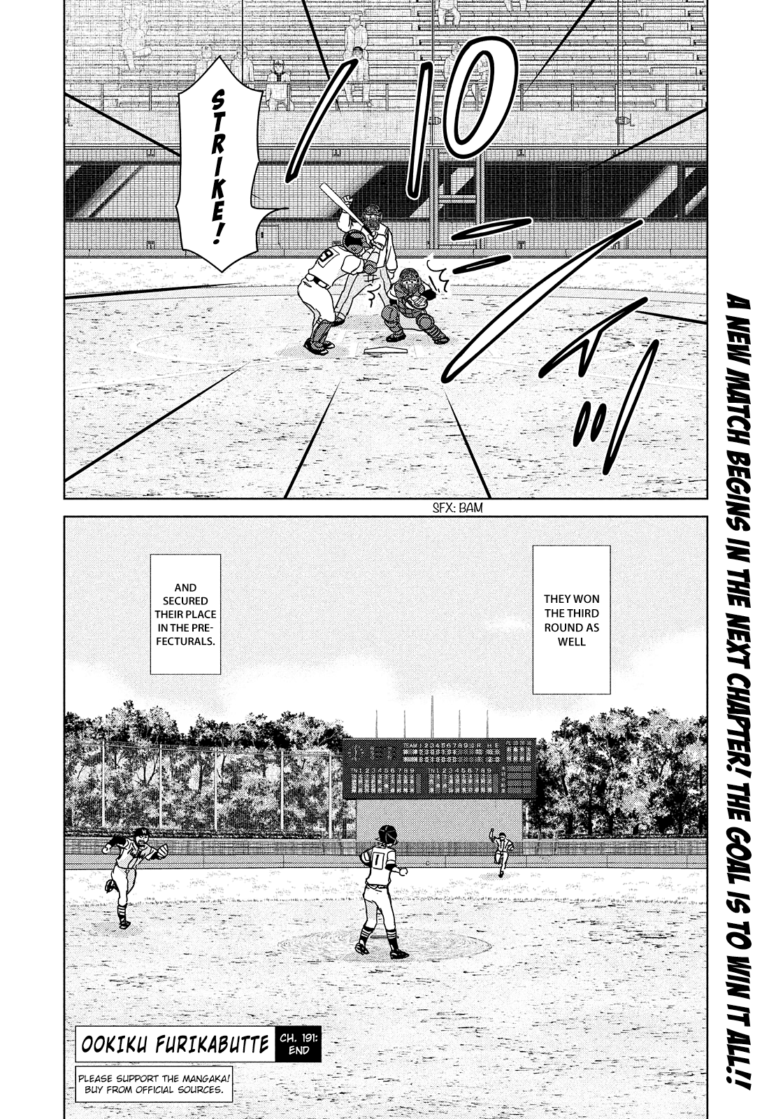 Ookiku Furikabutte - Chapter 191: Spring (13) (Mag)