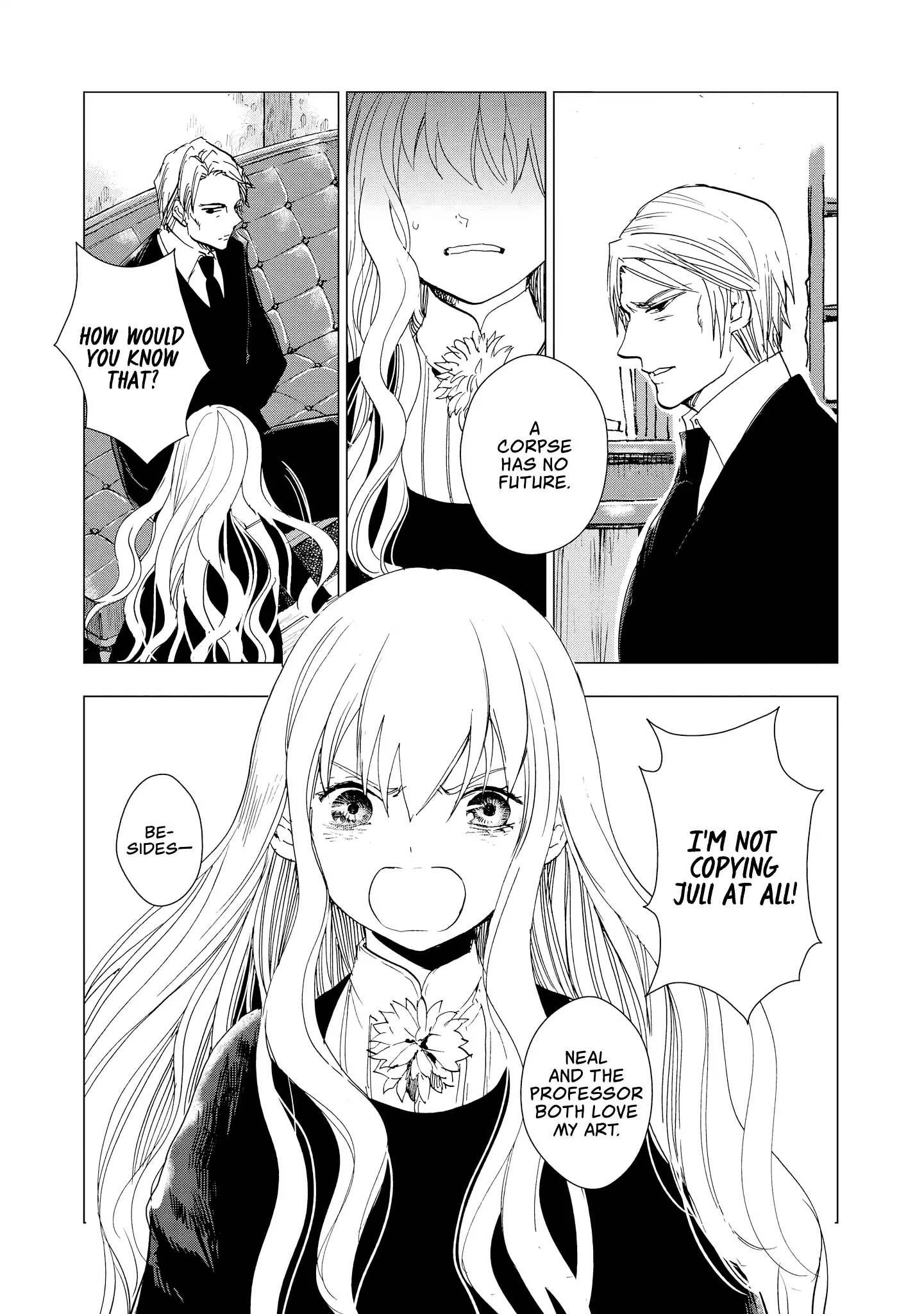 Shikabane Shoujo To Kakanai Gaka - Chapter 7