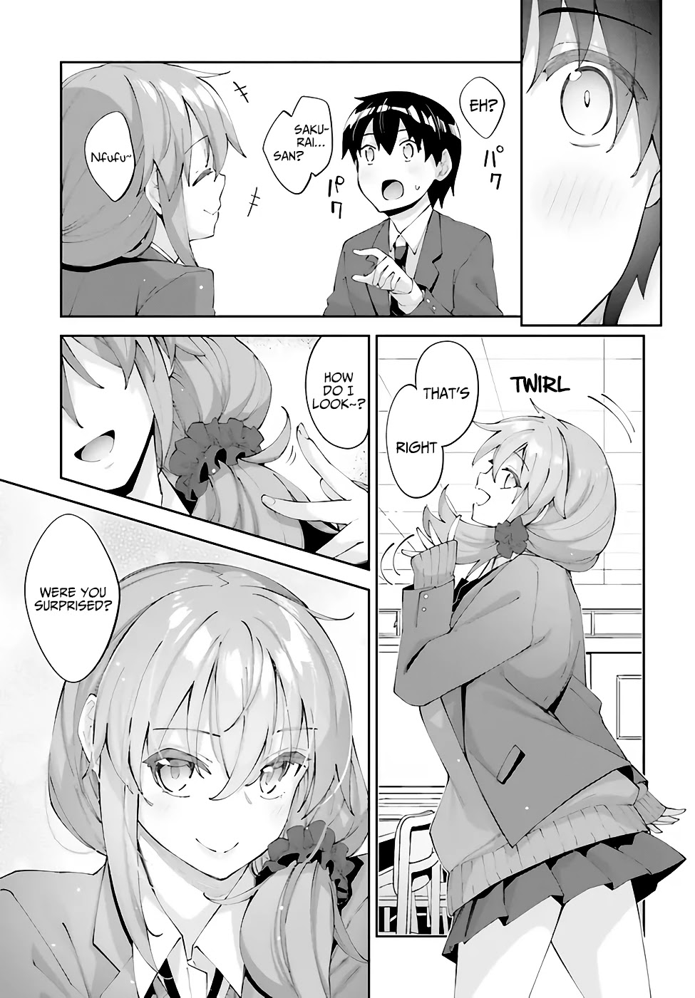 Sakurai-San Wants To Be Noticed - Chapter 22: I’ll Say It