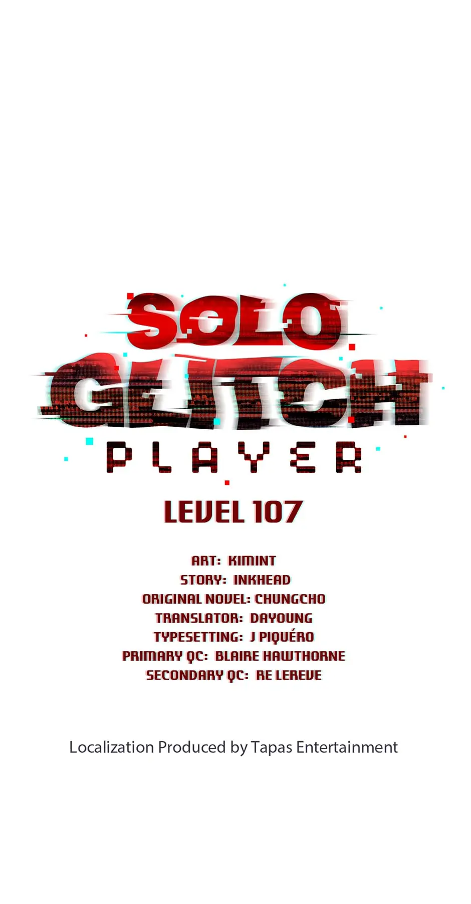 Solo Glitch Player - Chapter 107