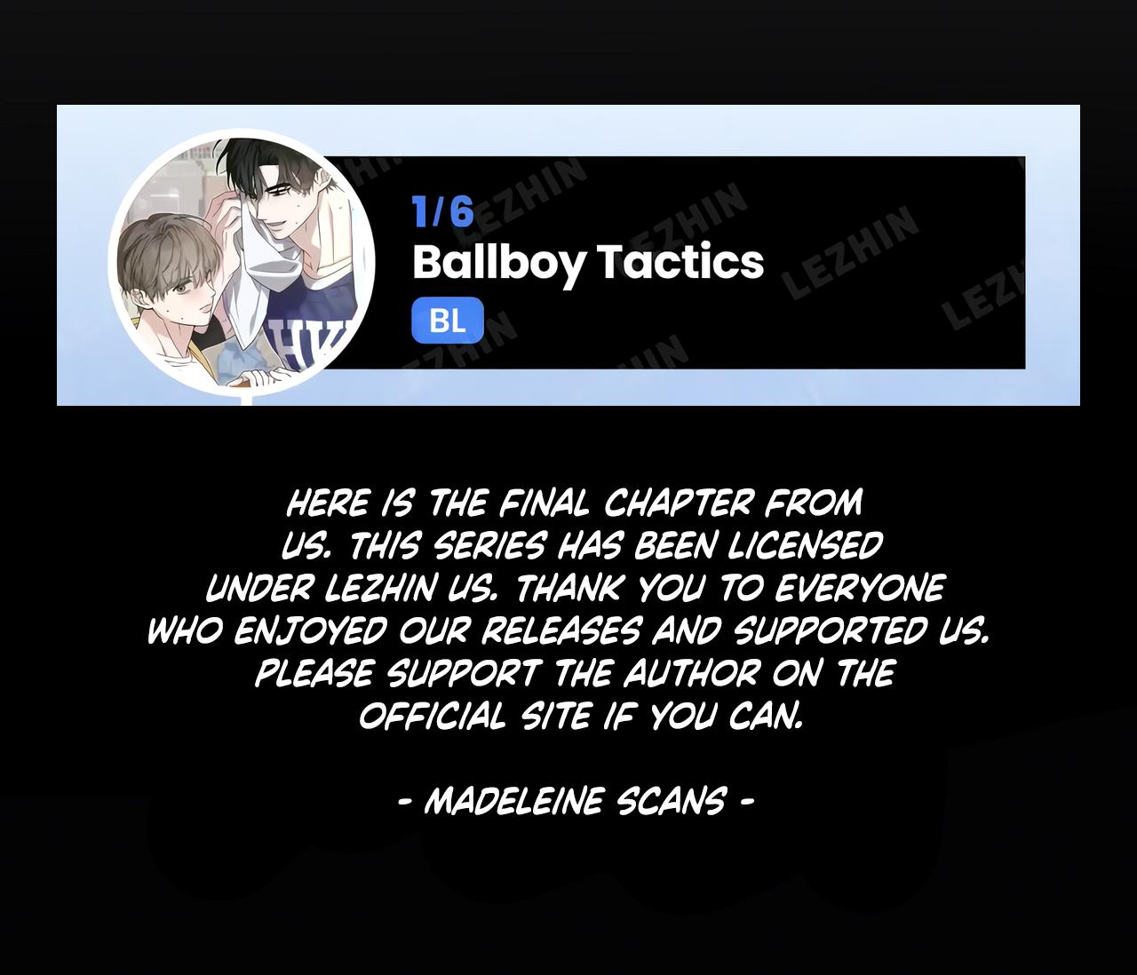 Ballboy Tactics - Chapter 9