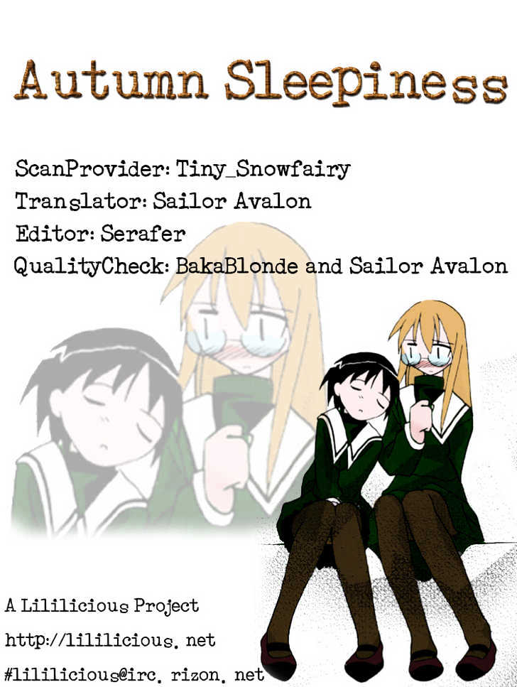 Yuri Tengoku - Vol.1 Chapter 9 : Autumn Sleepiness