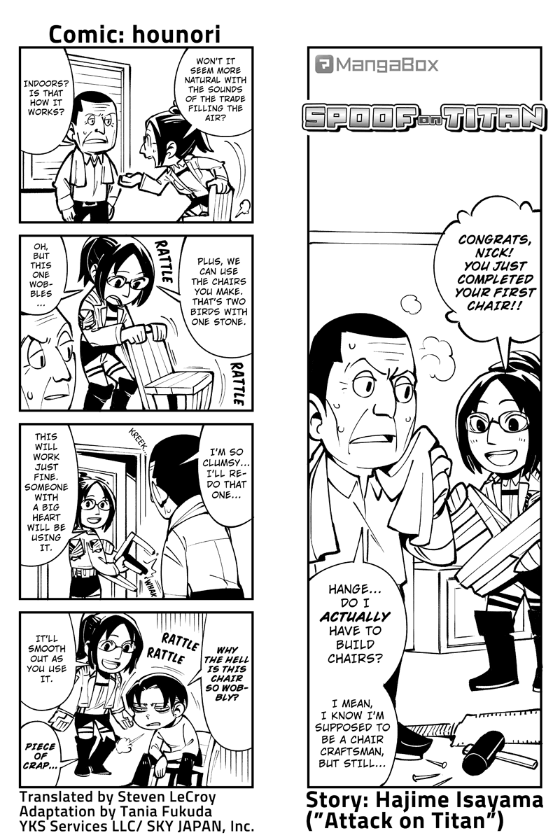 Sungeki No Kyojin - Vol.2 Chapter 49: Nick, The Chair Craftsman