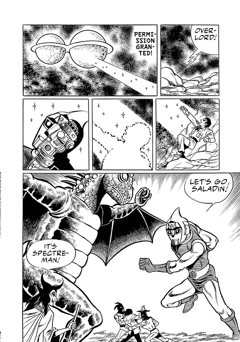 Space Ape Gori Vs. Spectreman - Vol.5 Chapter 29: The Space Witch, Great Satan.