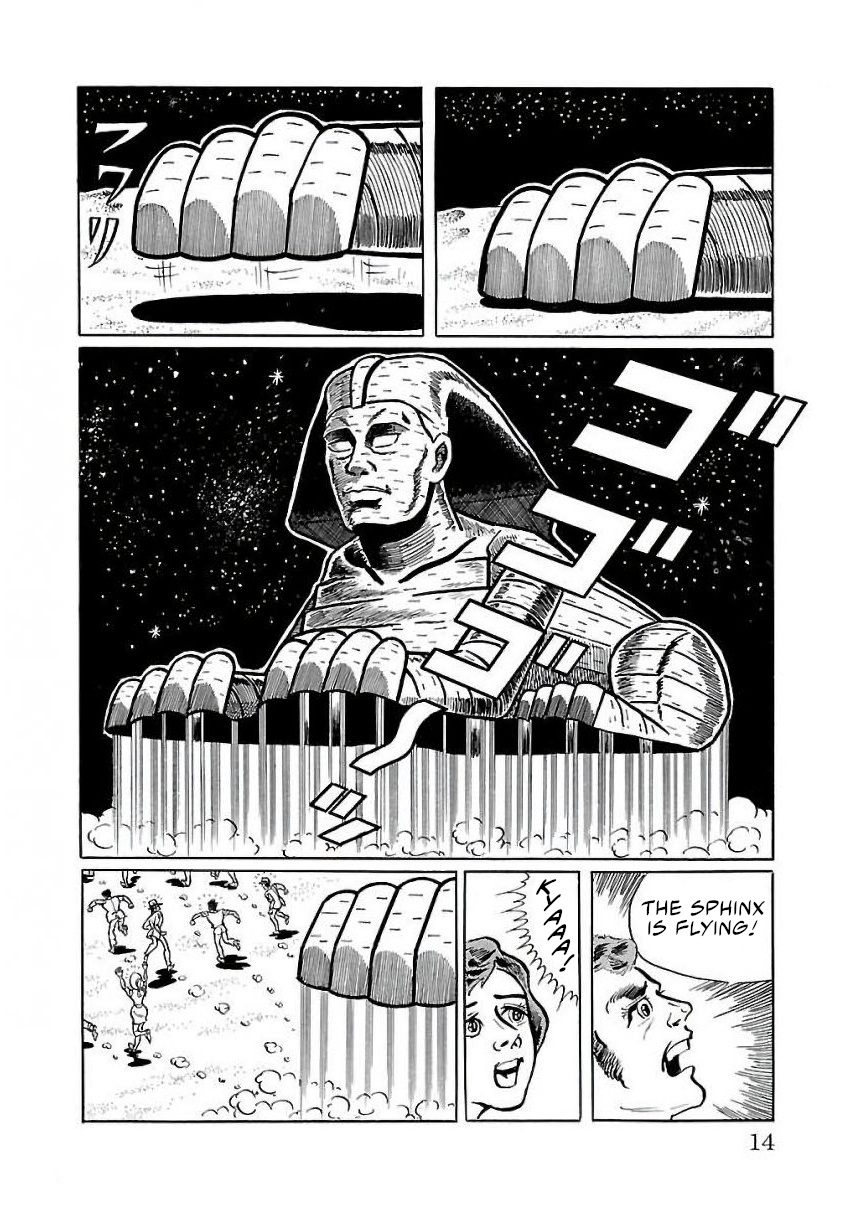 Space Ape Gori Vs. Spectreman - Vol.4 Chapter 22: The Egyptian Monster, The Sphinx.