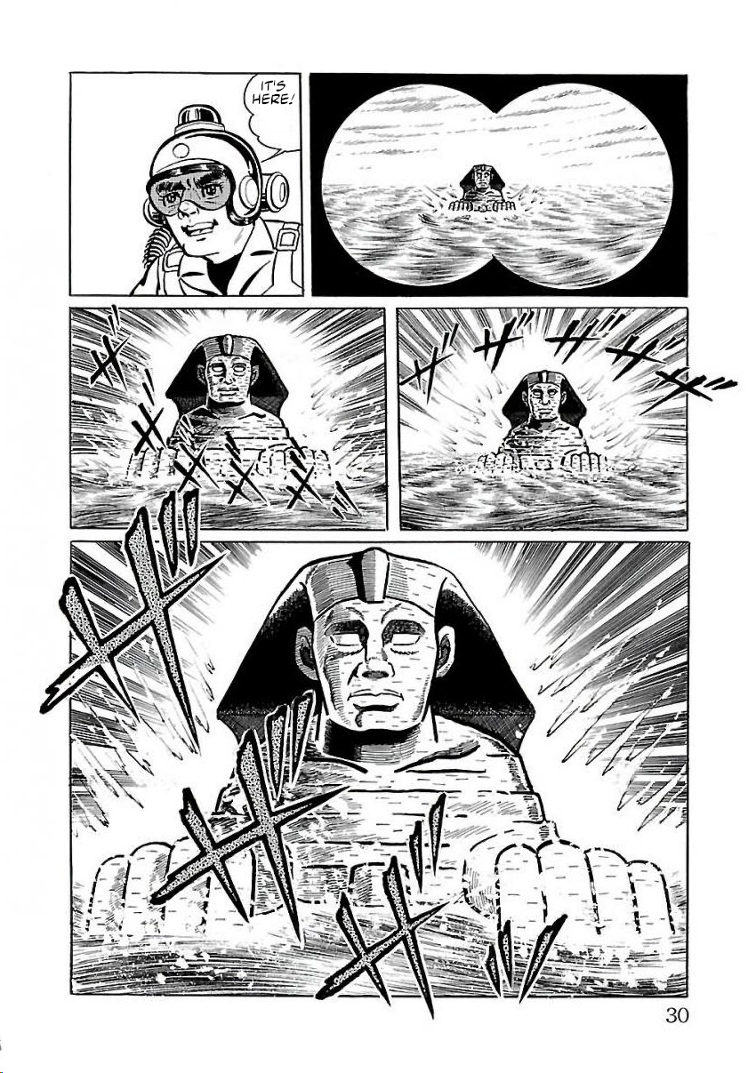 Space Ape Gori Vs. Spectreman - Vol.4 Chapter 22: The Egyptian Monster, The Sphinx.