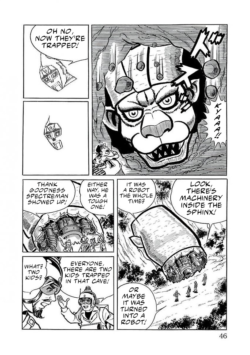 Space Ape Gori Vs. Spectreman - Vol.4 Chapter 22: The Egyptian Monster, The Sphinx.