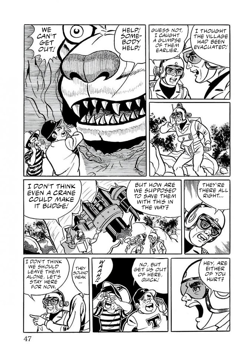 Space Ape Gori Vs. Spectreman - Vol.4 Chapter 22: The Egyptian Monster, The Sphinx.